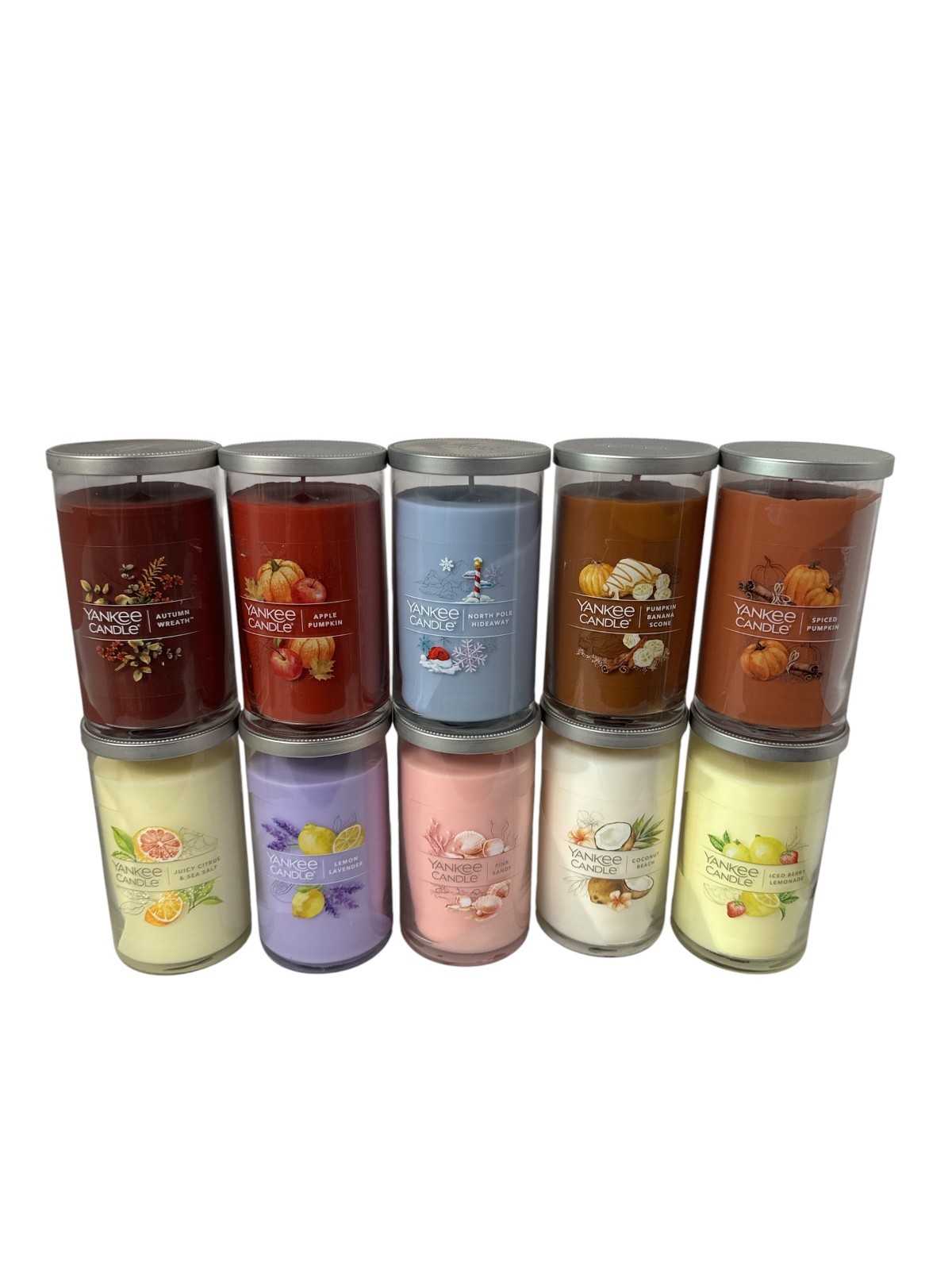 Yankee Candle 14.25 Ounce Single Wick Pillar Tumbler Candle (Assorted Scents)