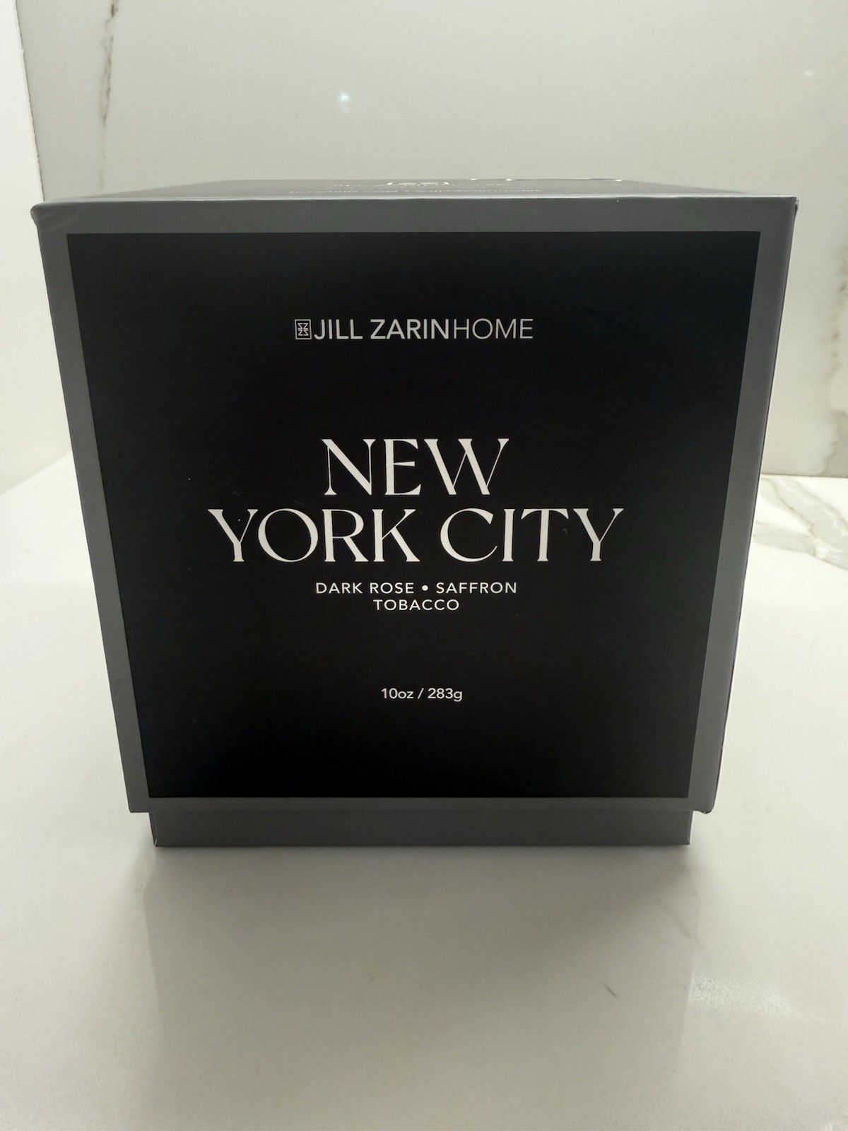 JILL ZARINHOME NEW YORK COTY SOY WAX BLEND CANDLE 10OZ/283G NEW IN BOX
