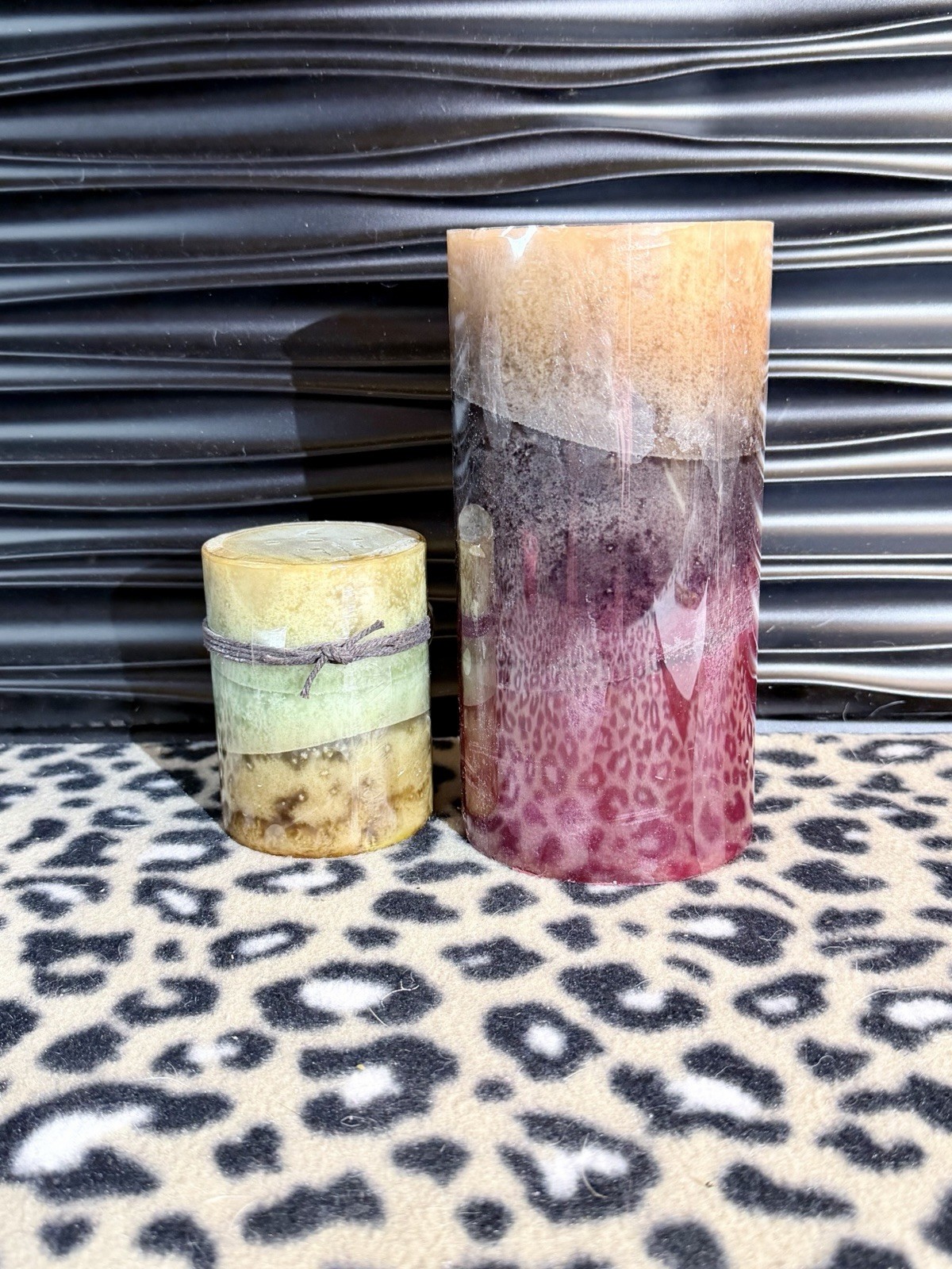 Multi Color Pillar Candles. 105
