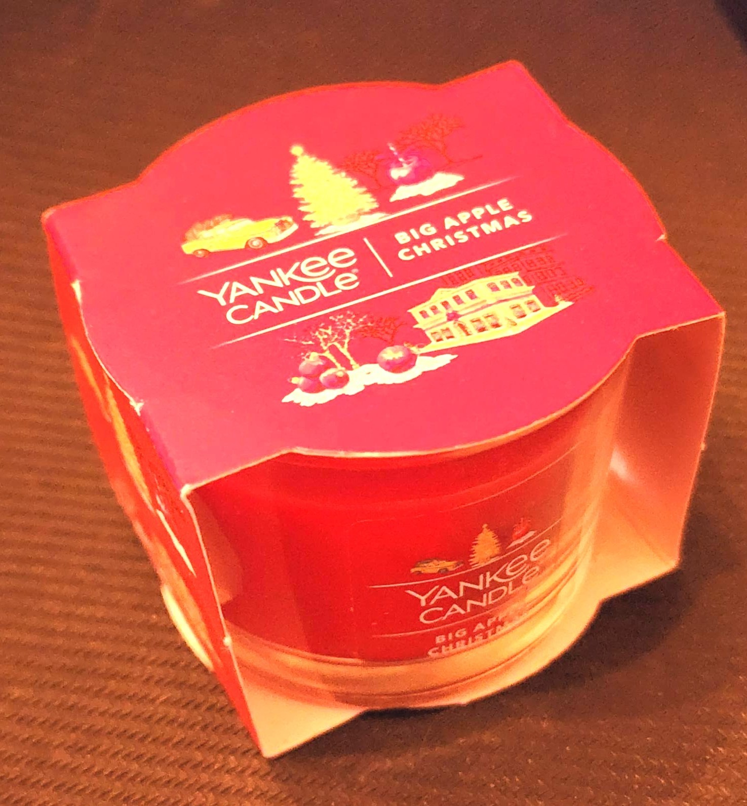 Yankee Candle Sun Club Lemon & White Rose OR Big Apple Christmas Mini Jar U PICK