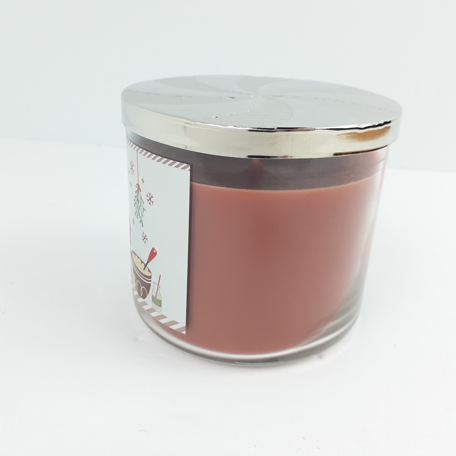 Bath & Body Works Merry Cookie Scented 3 WICK CANDLE Burns 25-45 Hrs 14.5oz