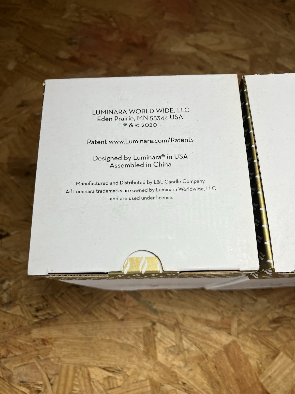 Luminara LU5401 Set of 6 Gray Assorted Pillars 3 sizes Grey – New in Box