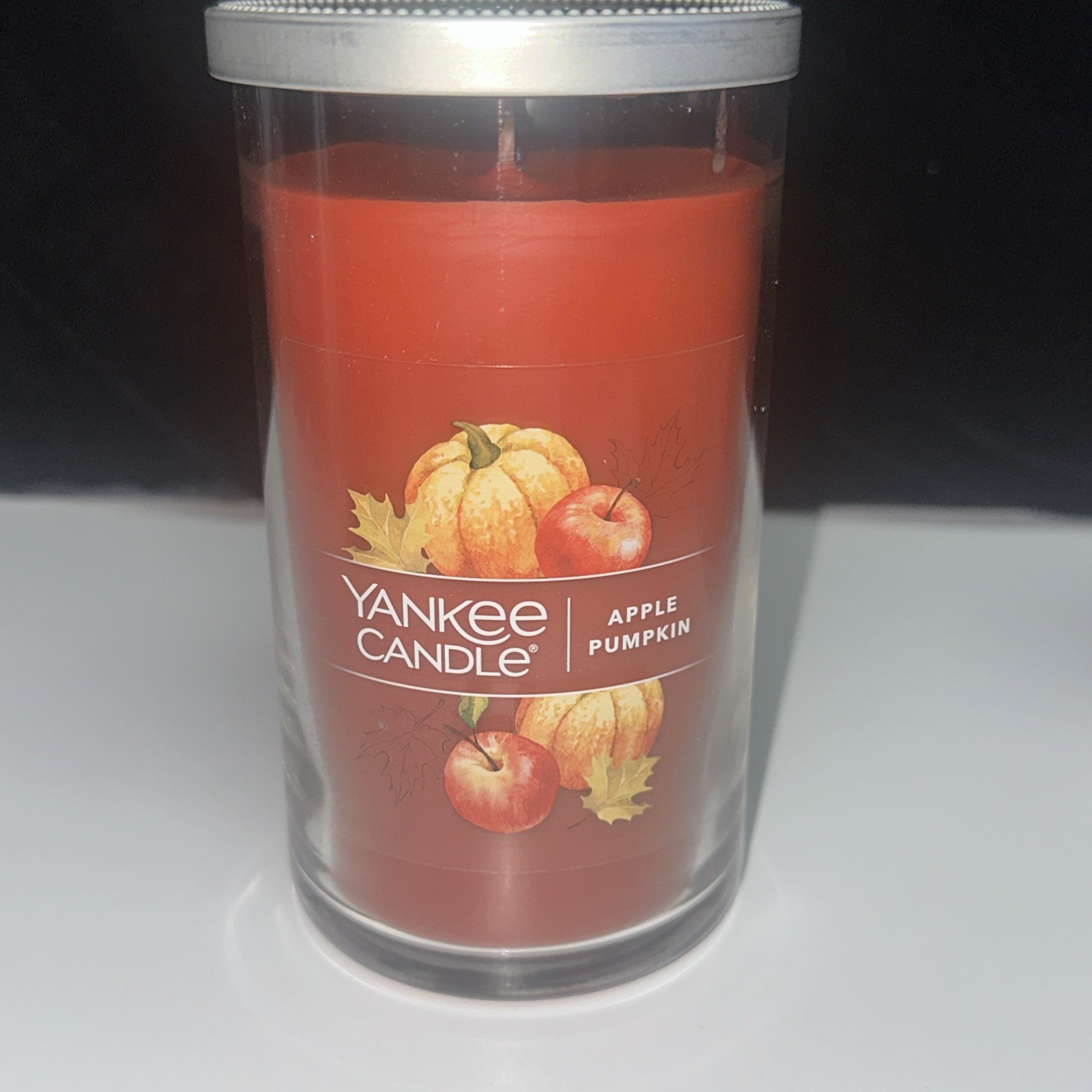 LOT OF 2-NEW-Yankee Candle APPLE PUMPKIN Large 14.25oz
