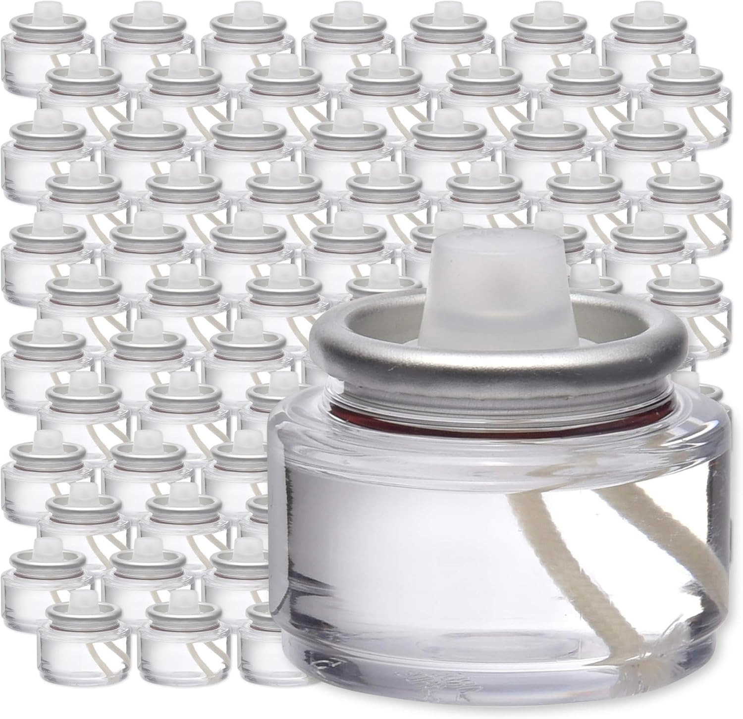 Disposable Liquid Candles, 8 Hour, for Use in Glass Votive Tealight Lamp Holders