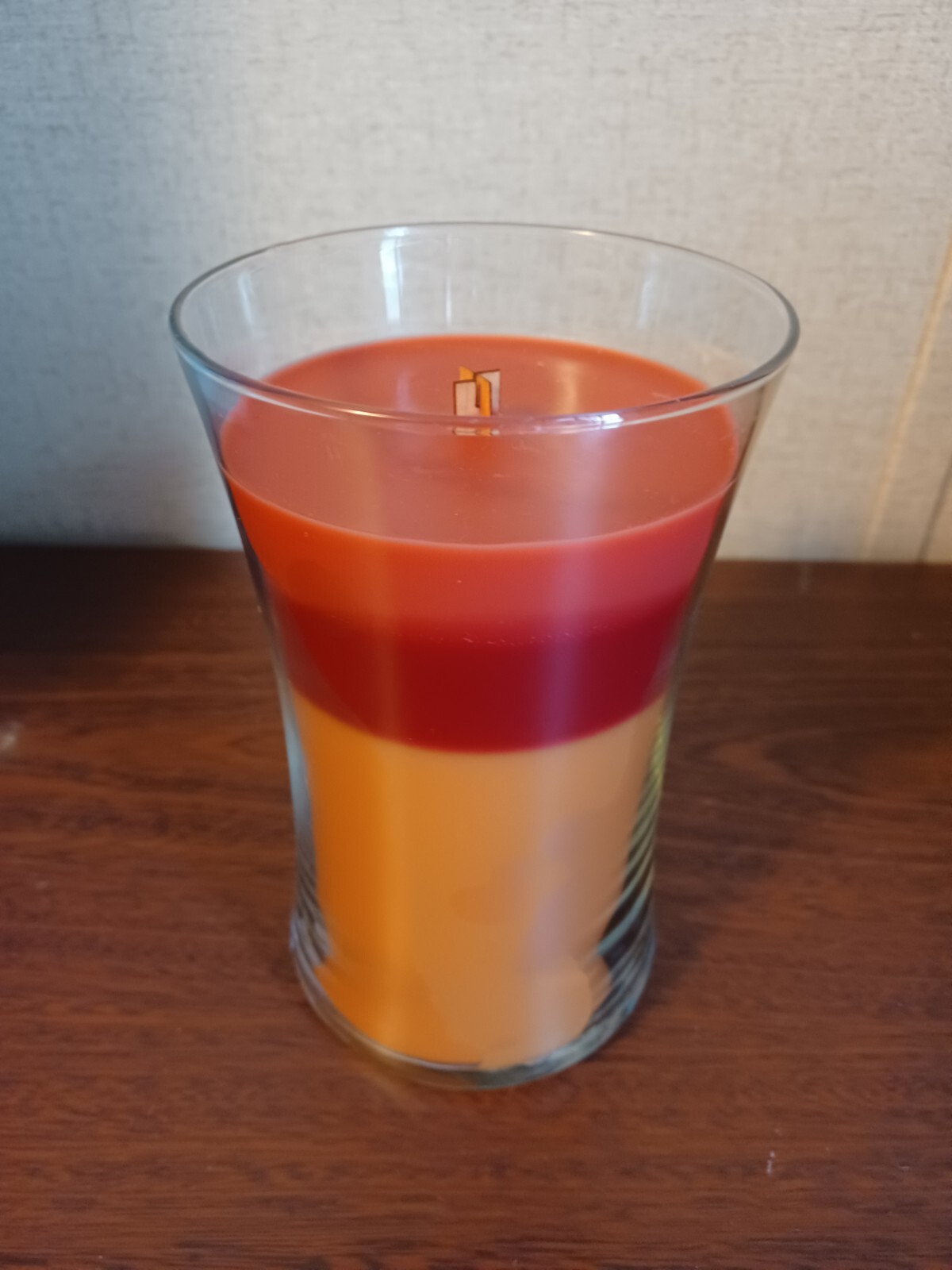autumn harvest trilogy WoodWick 22oz Large Jar Candle Burns CRACKLE