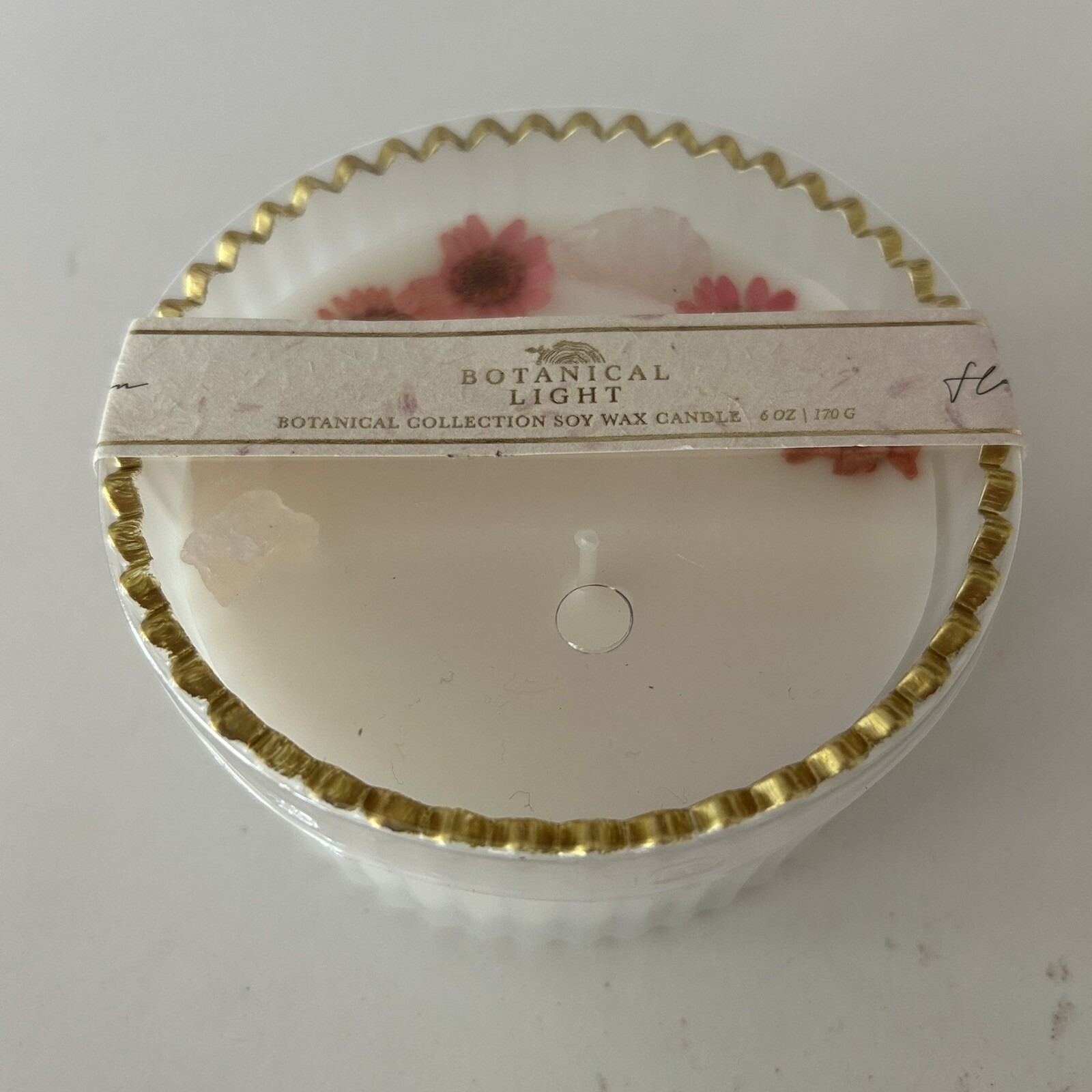 Botanical Light Collection Soy Wax Candle Floral Flowers Scented Aroma Bay