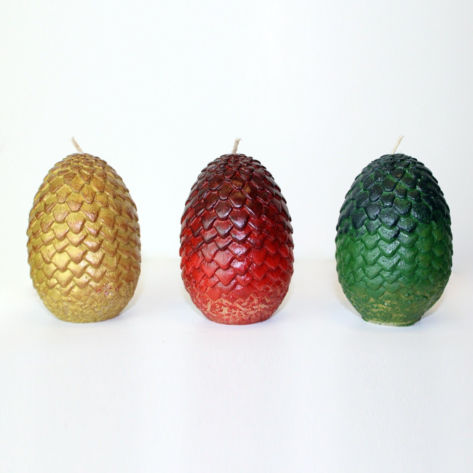 Game of Thrones Sculpted Dragon Egg Candle Set
