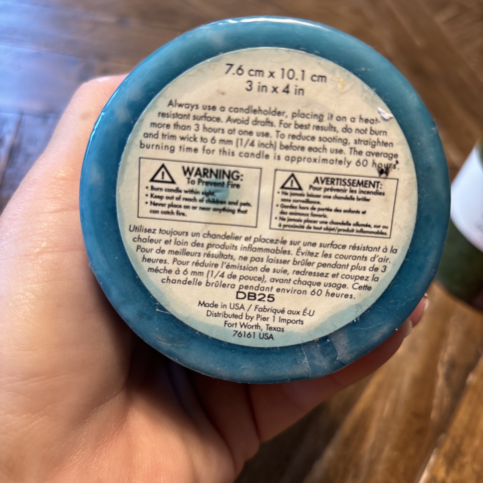 2 Pier 1 Candles – Oceans & Canneberge Er Citrus NEW