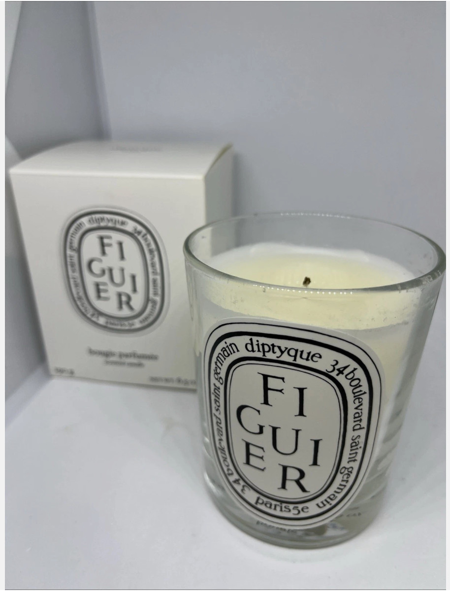 Diptyque Figuier Scented Candle 6.5oz Used