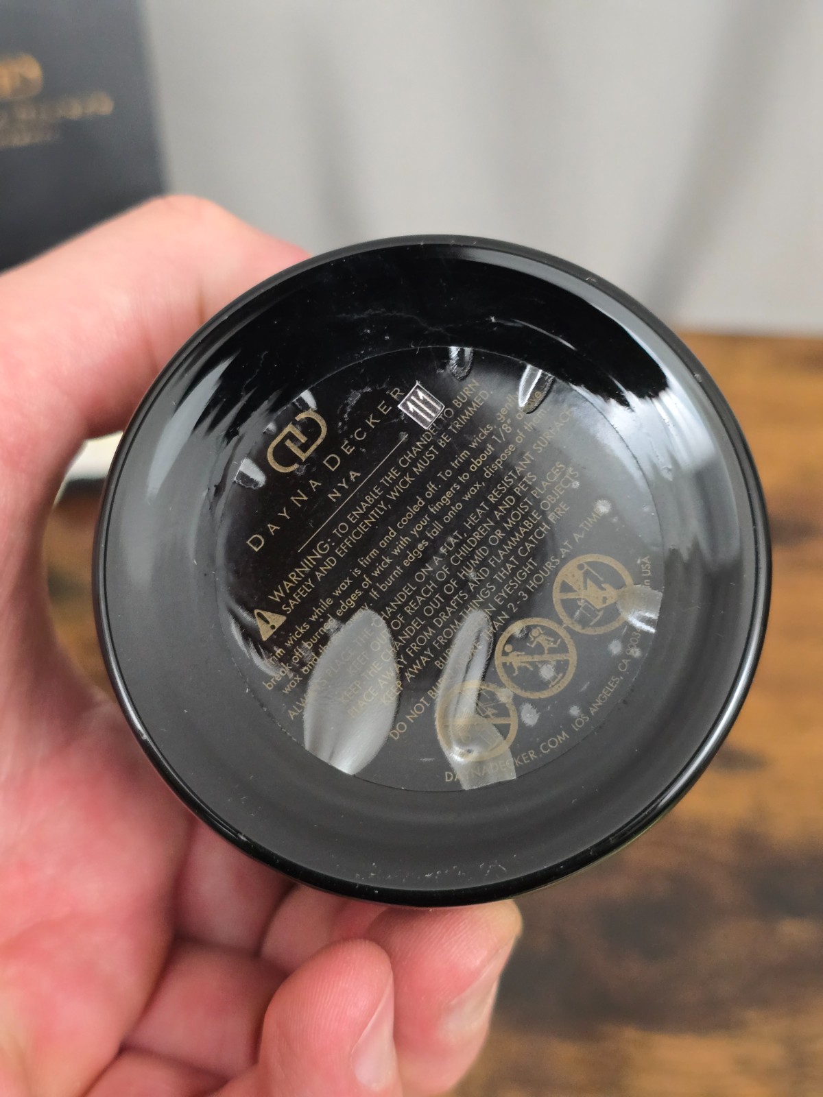 *NEW IN BOX!* DAYNA DECKER CHANDEL NYA 6oz Multisensory Candle w/Ecowood Wick
