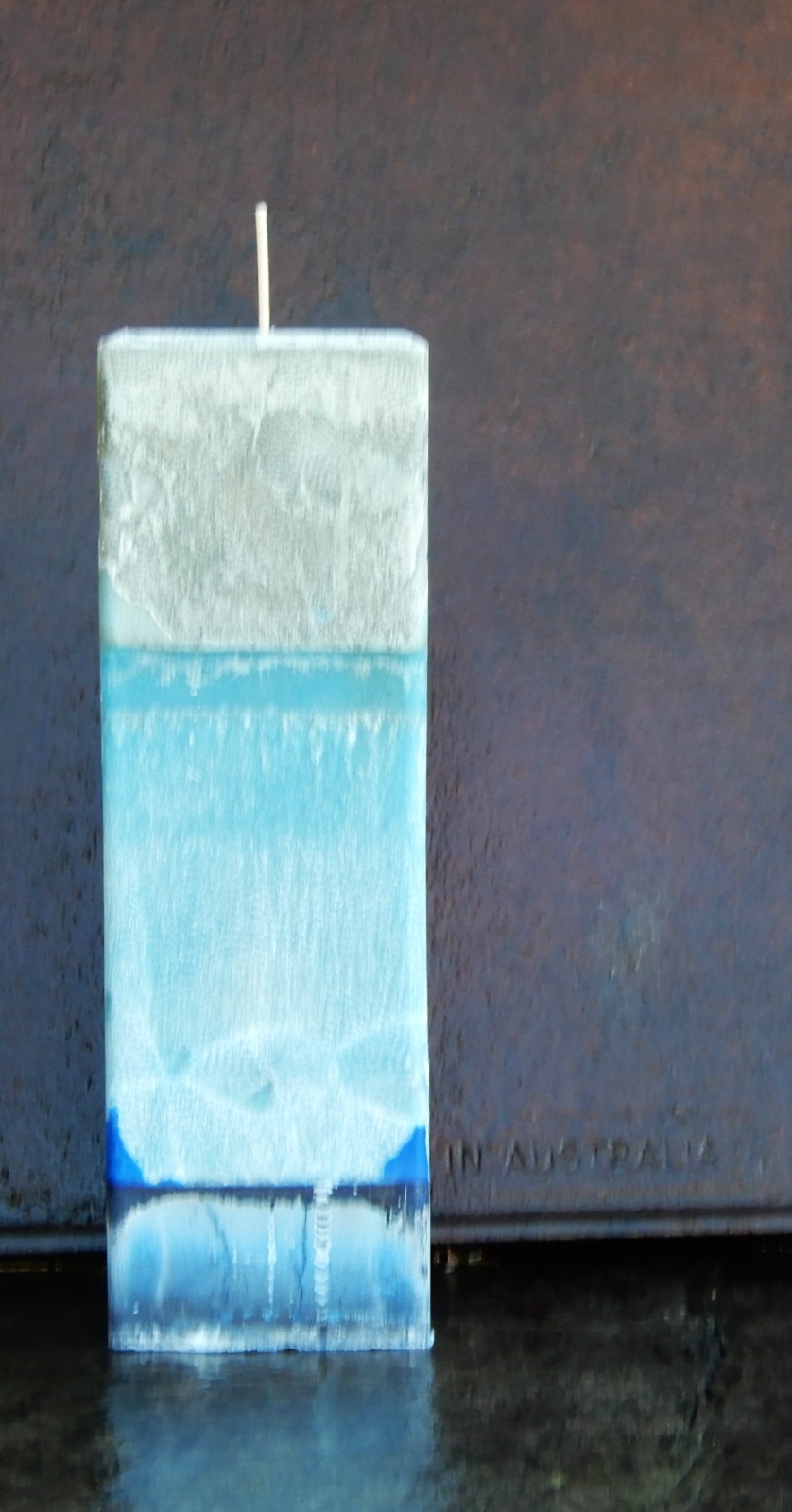 Citronella 1.2kg Square Crystalized Candle Pure Essential Oils Handmade in QLD