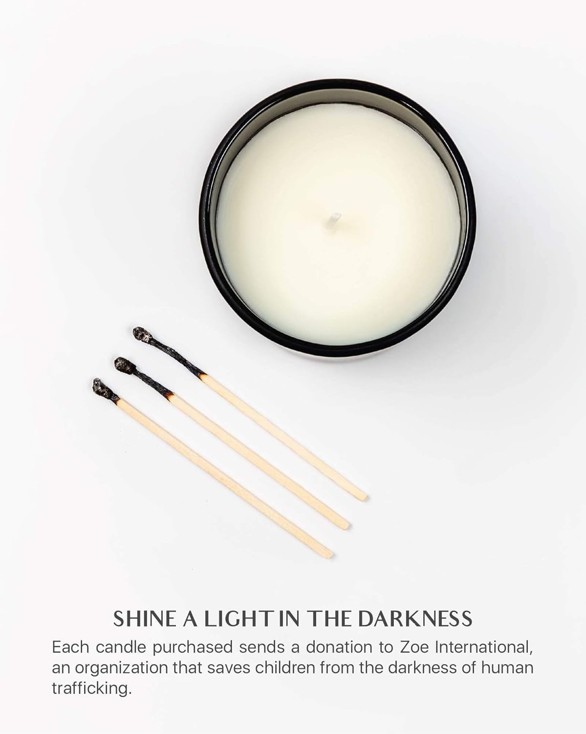 Luxury 8oz Oud Wood Candle in Matte Black Jar – Aromatherapy for Home Decor