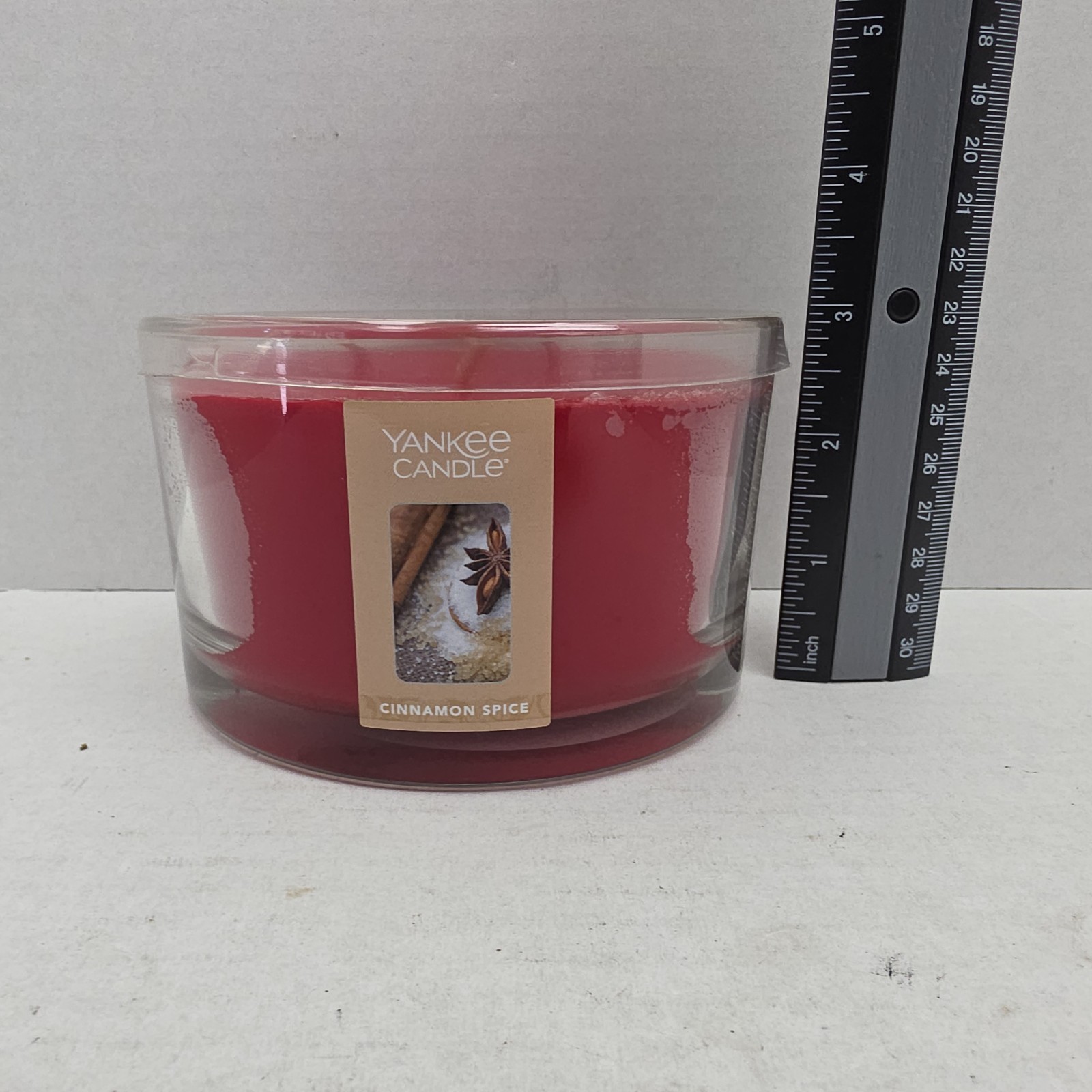 Yankee Candle Cinnamon Spice 17 Oz 3 Wick Jar Retired
