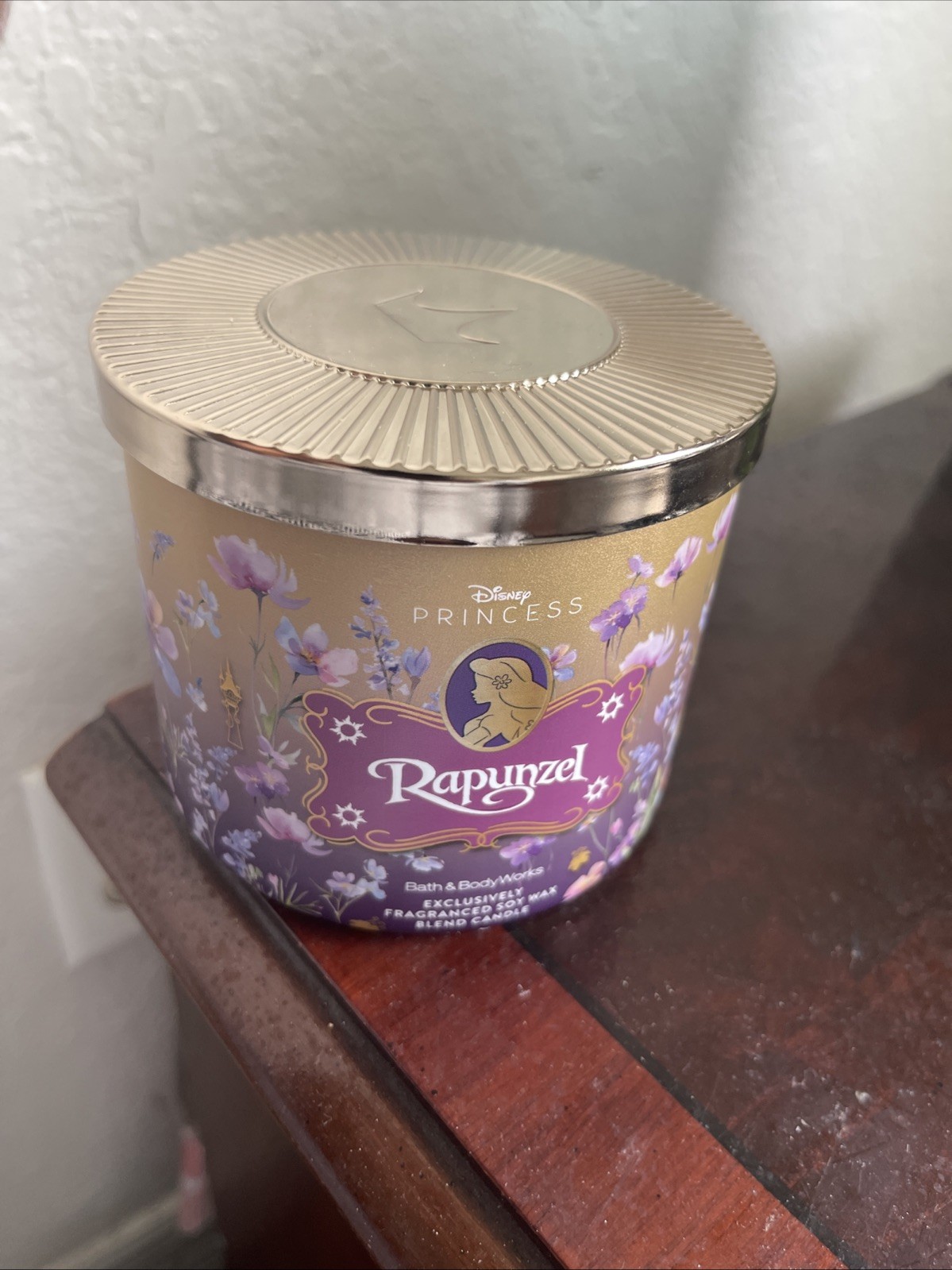 NEW Disney Princess Collection Bath & Body Works RAPUNZEL 3-Wick Candle 14.5 OZ