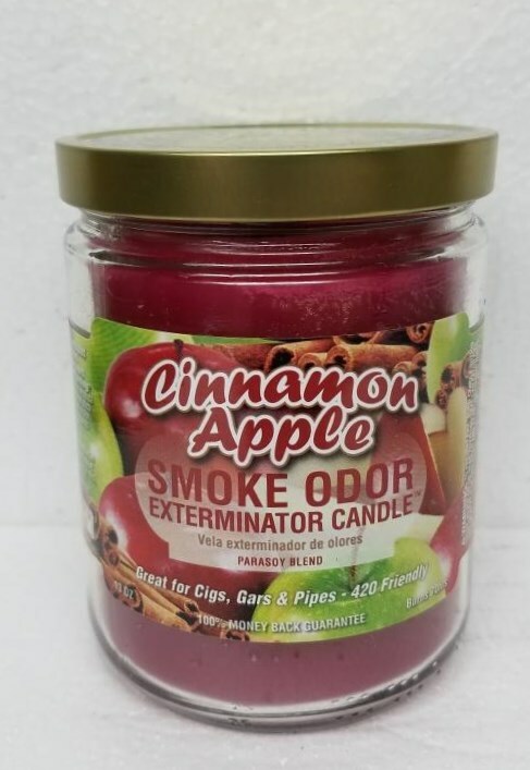 Smoke Odor Exterminator 13 oz Jar Candle Cinnamon Apple