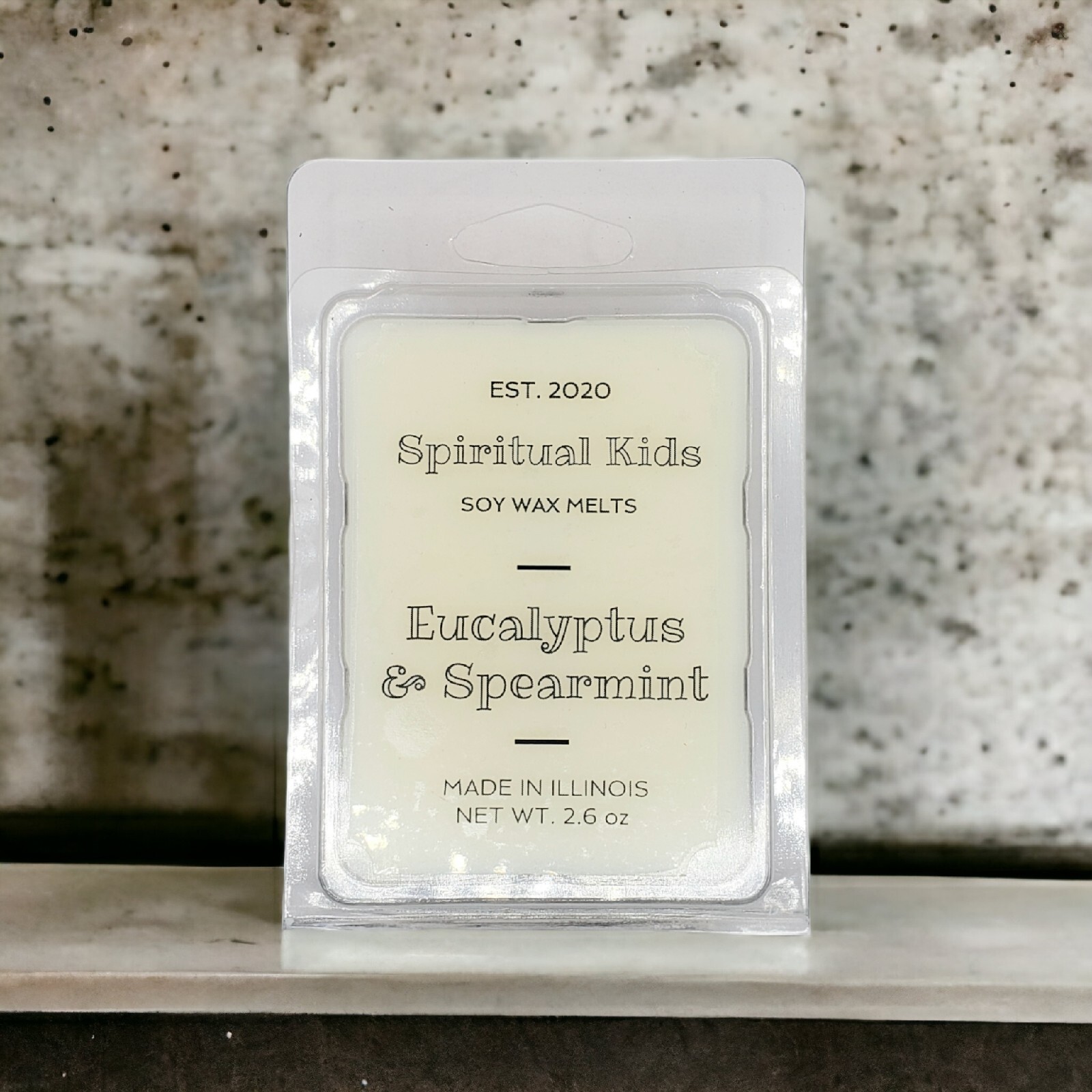 Eucalyptus & Spearmint Soy Wax Melts 2.6oz 6ct Hand Poured Essential Oil |