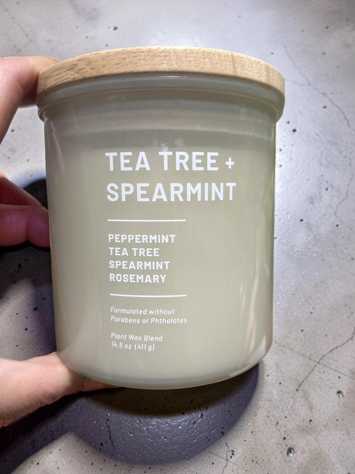 Threshold Tea Tree + Spearmint Candle 14.5oz