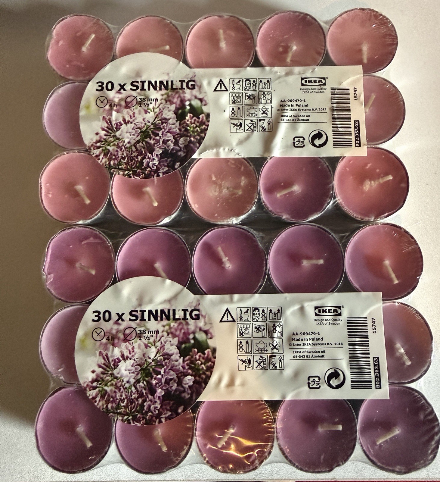 Mixed Of Mini Tea Candles 150 Count
