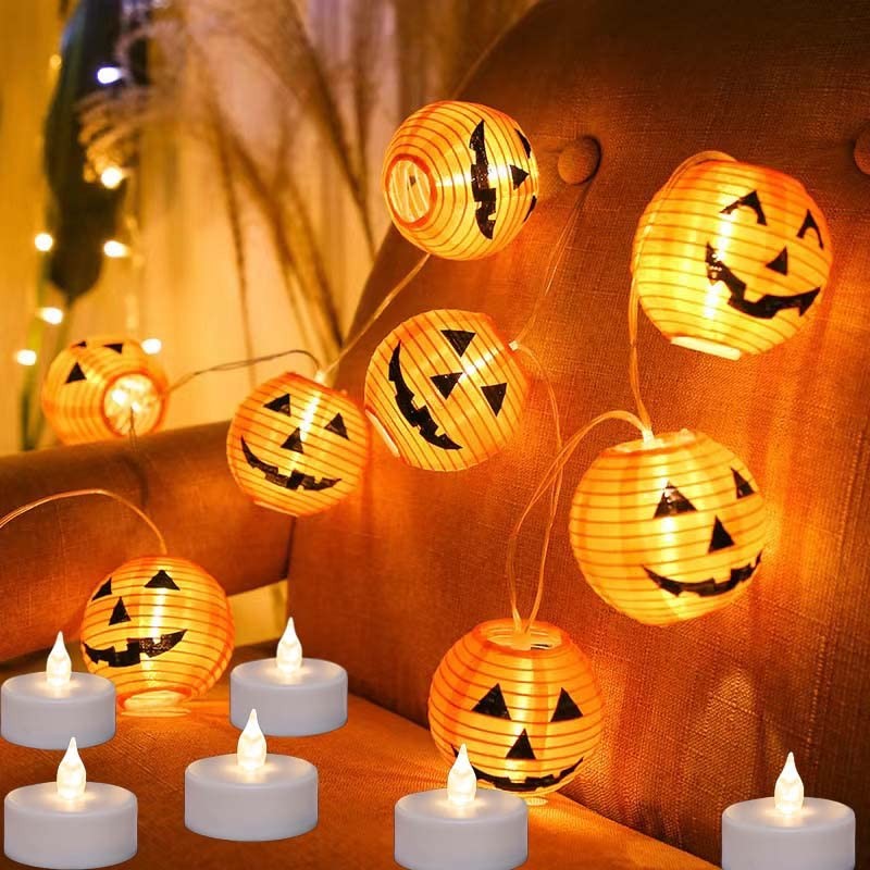 Hanzim Battery Operated LED Tea Lights: 24PACK Flameless 24pack, Warm White