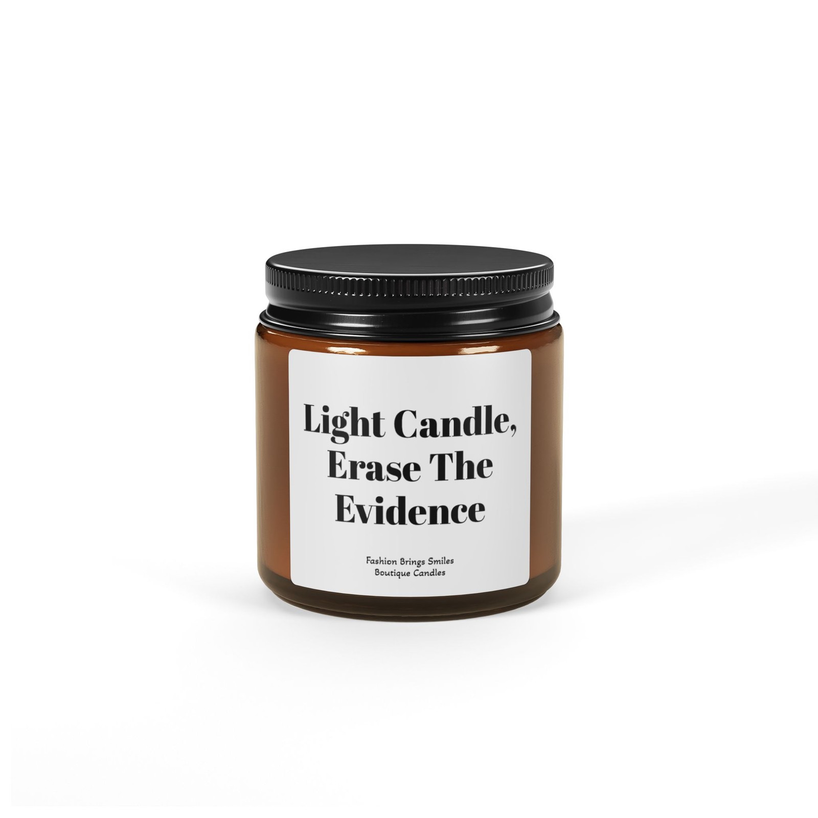 Bathroom Candle Light Candle Erase The Evidence, Funny Bathroom Decor,