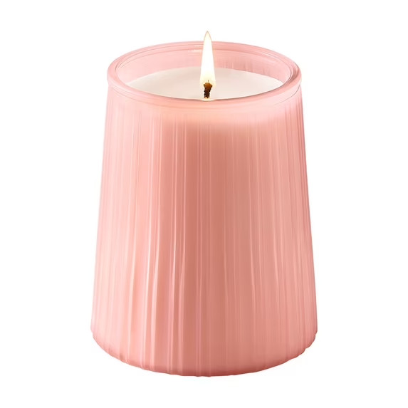 Better Homes & Gardens 16.1 oz Juicy Mandarin Nectar Scented Ribbed Jar Candle