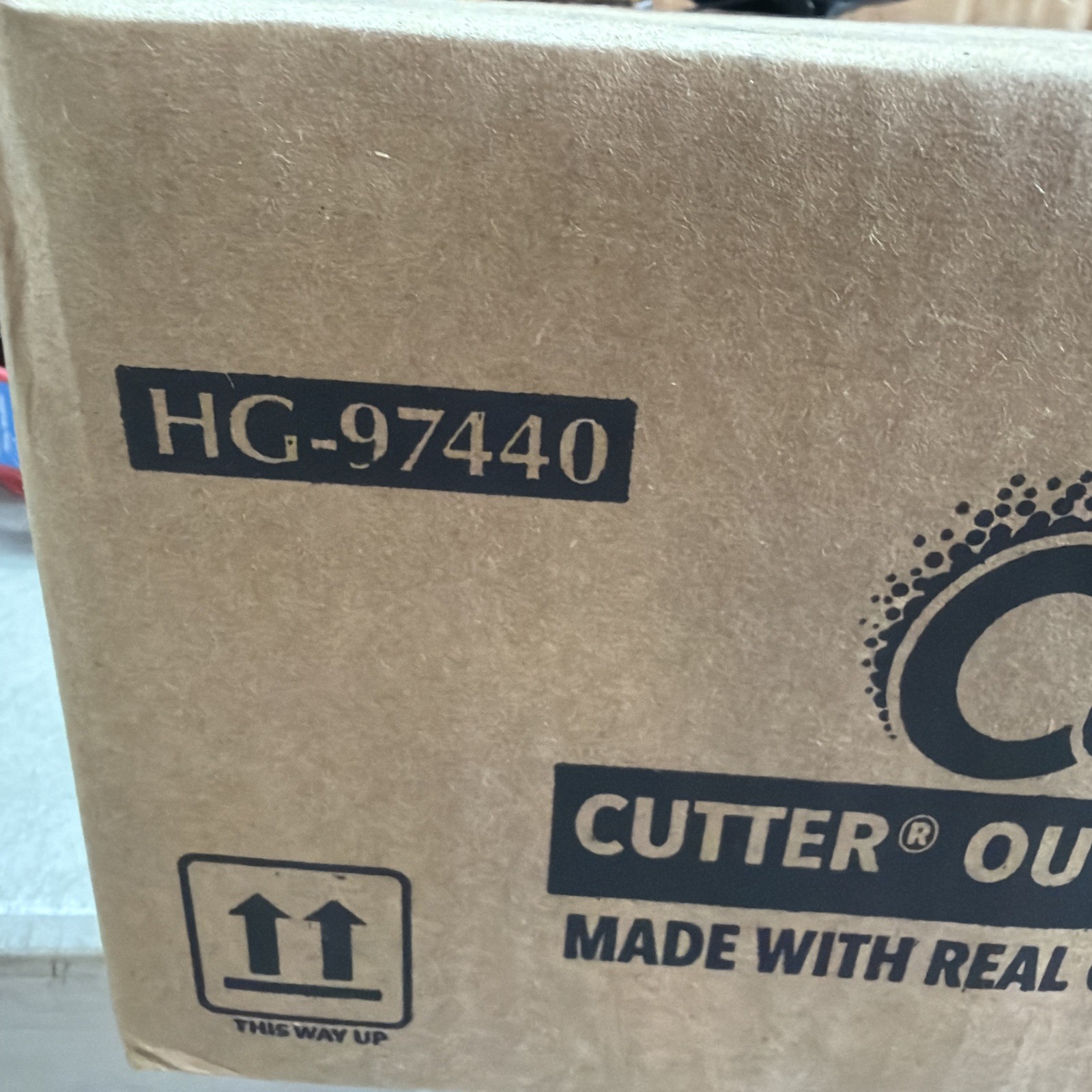 6x Cutter Candle, Outdoor,Made with Real Citronella Oil & Cornmint Oil. 17oz