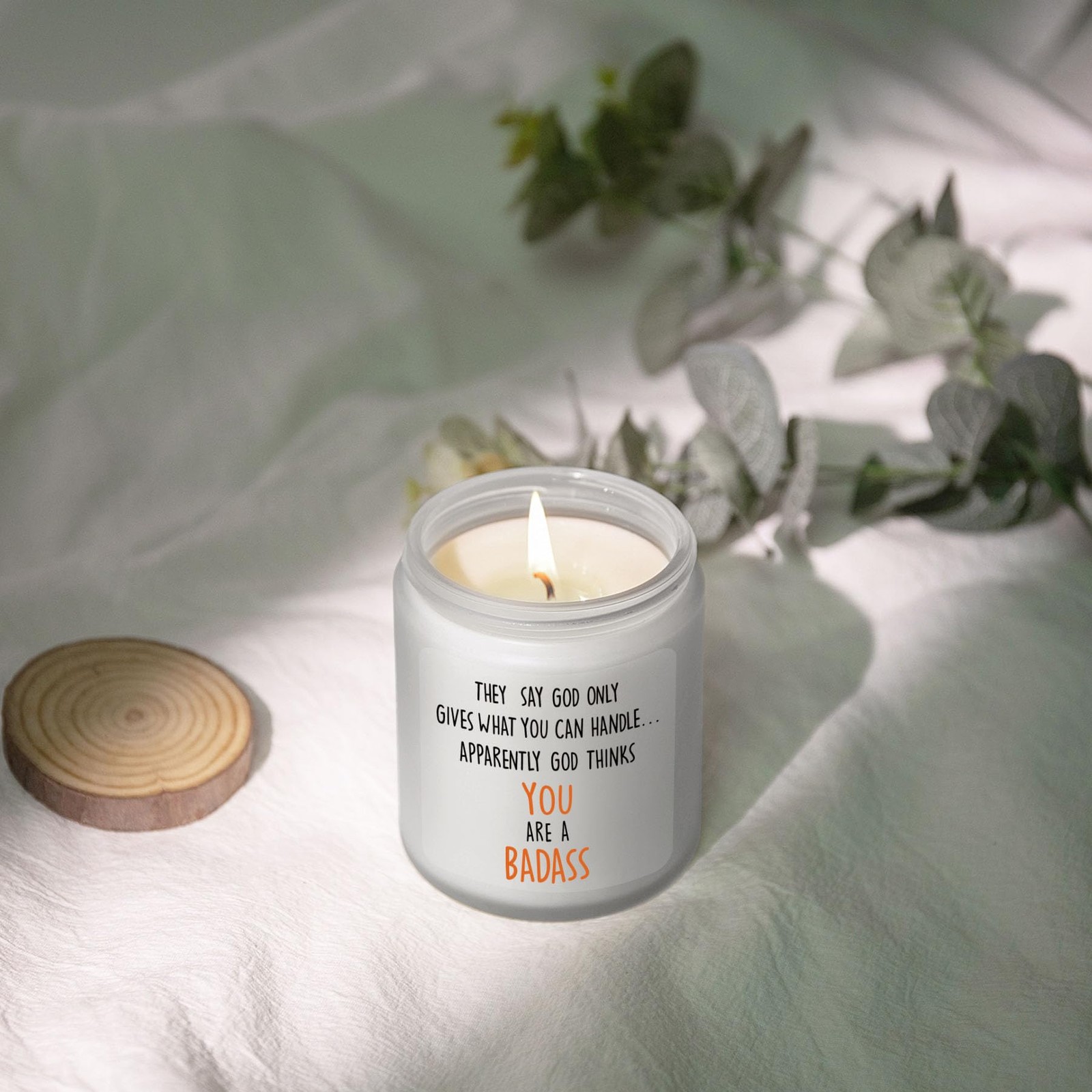Get Well Candle Gifts For Women Funny Cancer After Surgery Encouragement