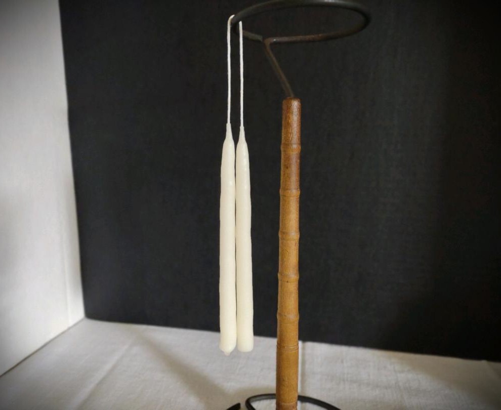 Hand-Dipped Taper Candle Pair ~ 6″ Mini ~ 11 Colors ~ Scented & Unscented