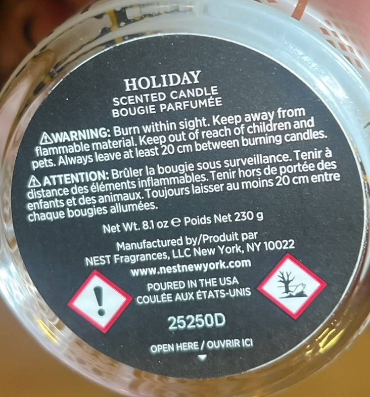 Nest New York Holiday Birchwood Pine Scented Candle Duo Box Set Of 2 8.1 Oz USA