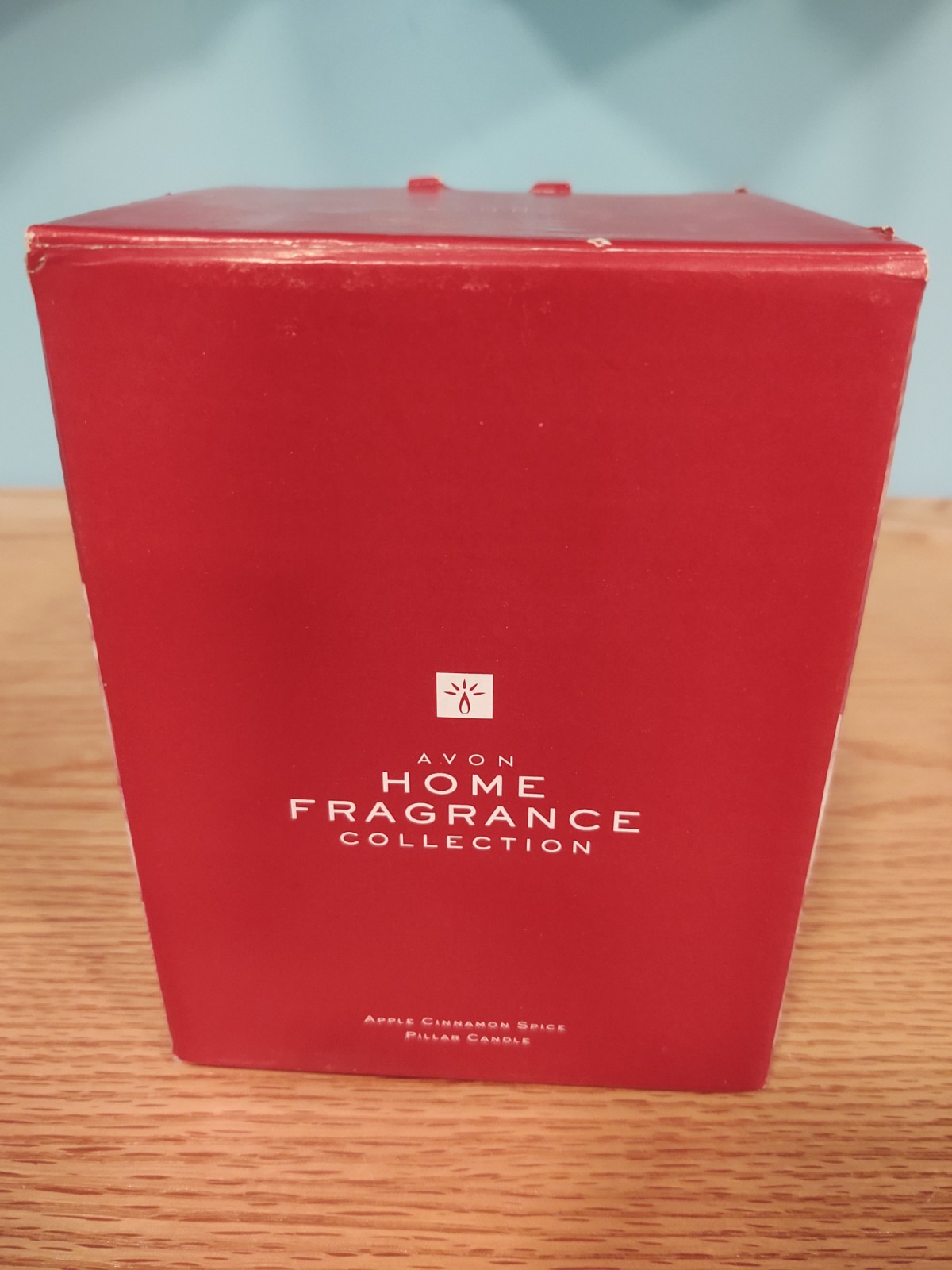 Avon Apple Cinnamon Spice Pillar Candle Home Fragrance Collection New Sealed