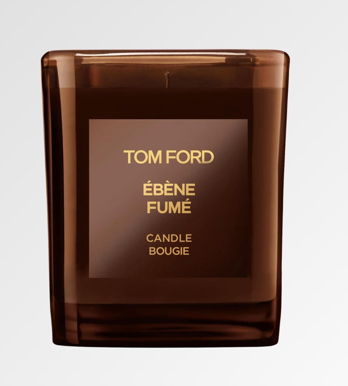 $140 Authentic Tom Ford Ébène Fumé Candle in Box H: 2.25″ / 6.3oz New & Sealed