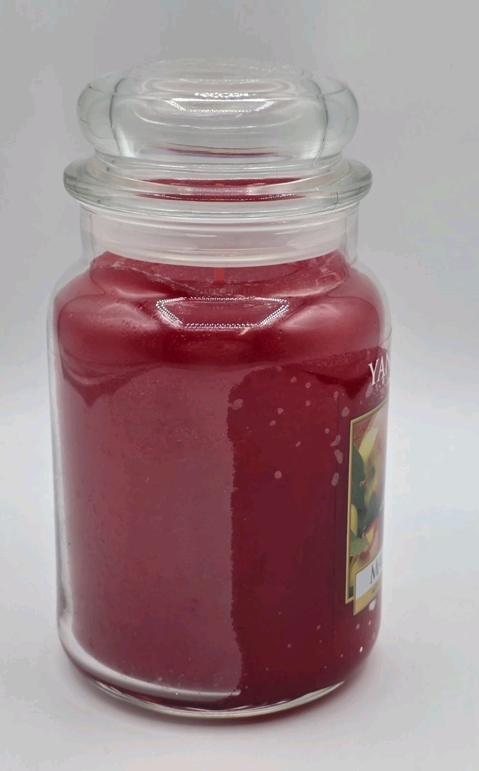 Yankee Candle Macintosh Large Classic Jar 22 oz Retired Style Scented Candle