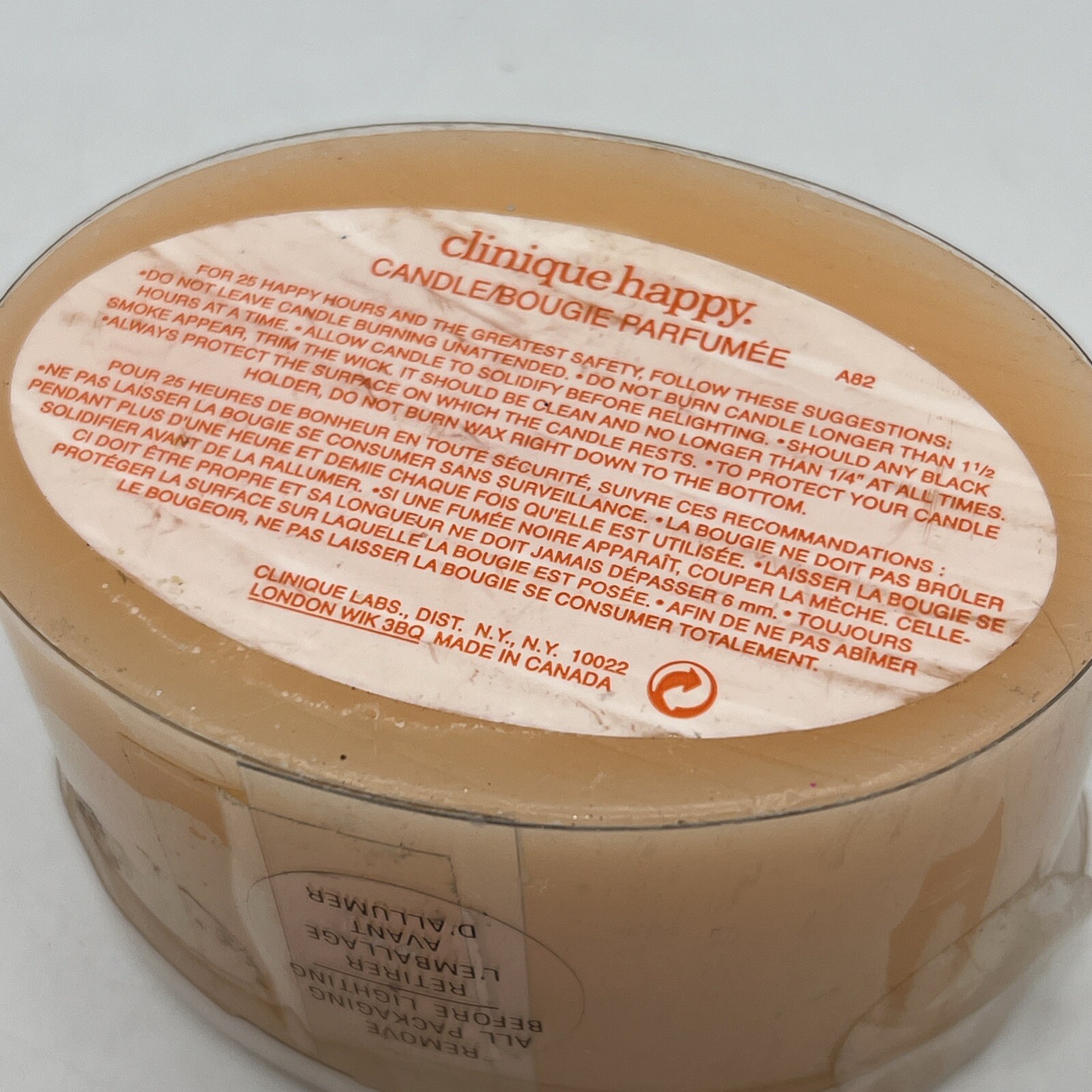 Clinique Happy Candle Scented Unlit