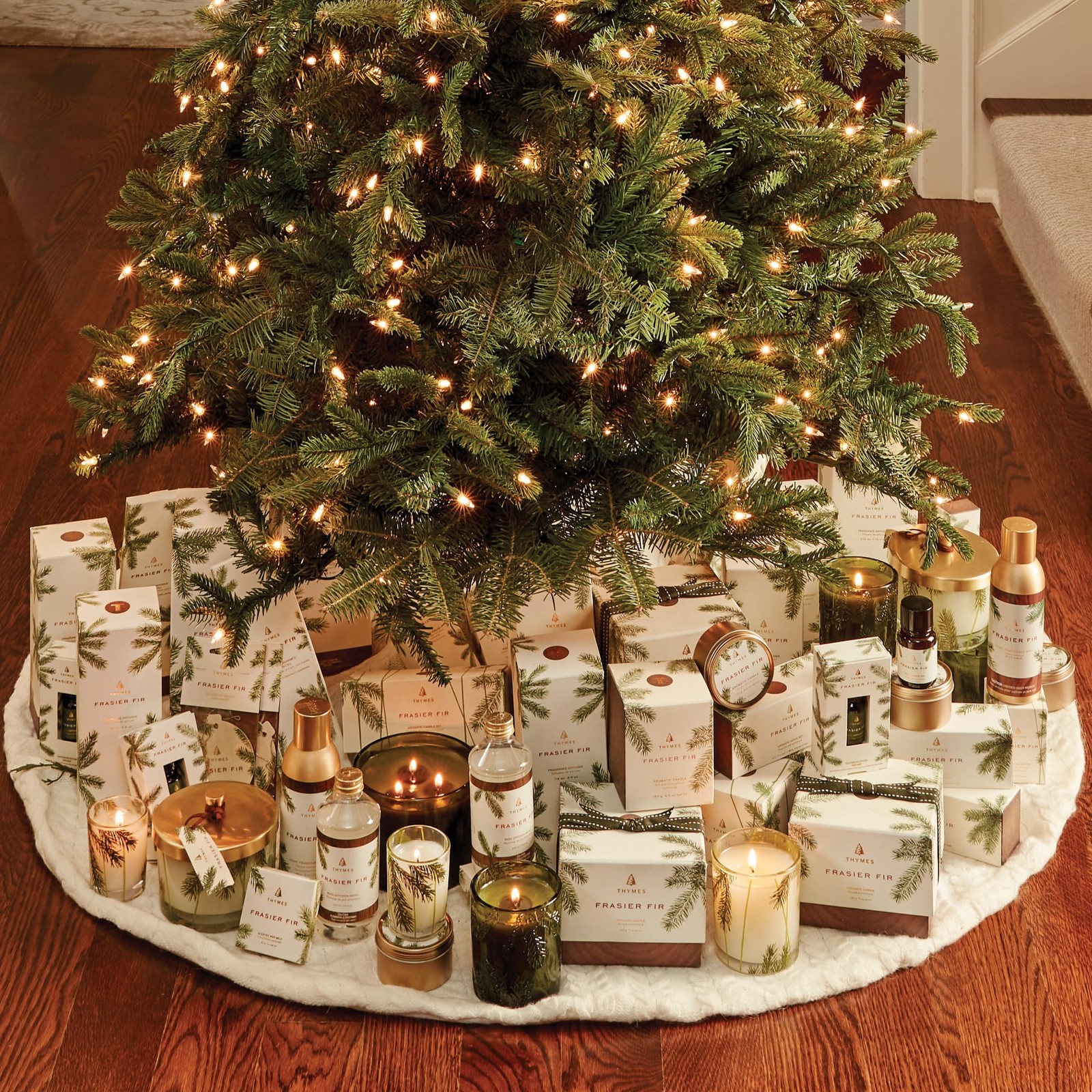 Frasier Fir Votive Candle Set of 3 – Scented Candles for Home – Luxury Home Frag