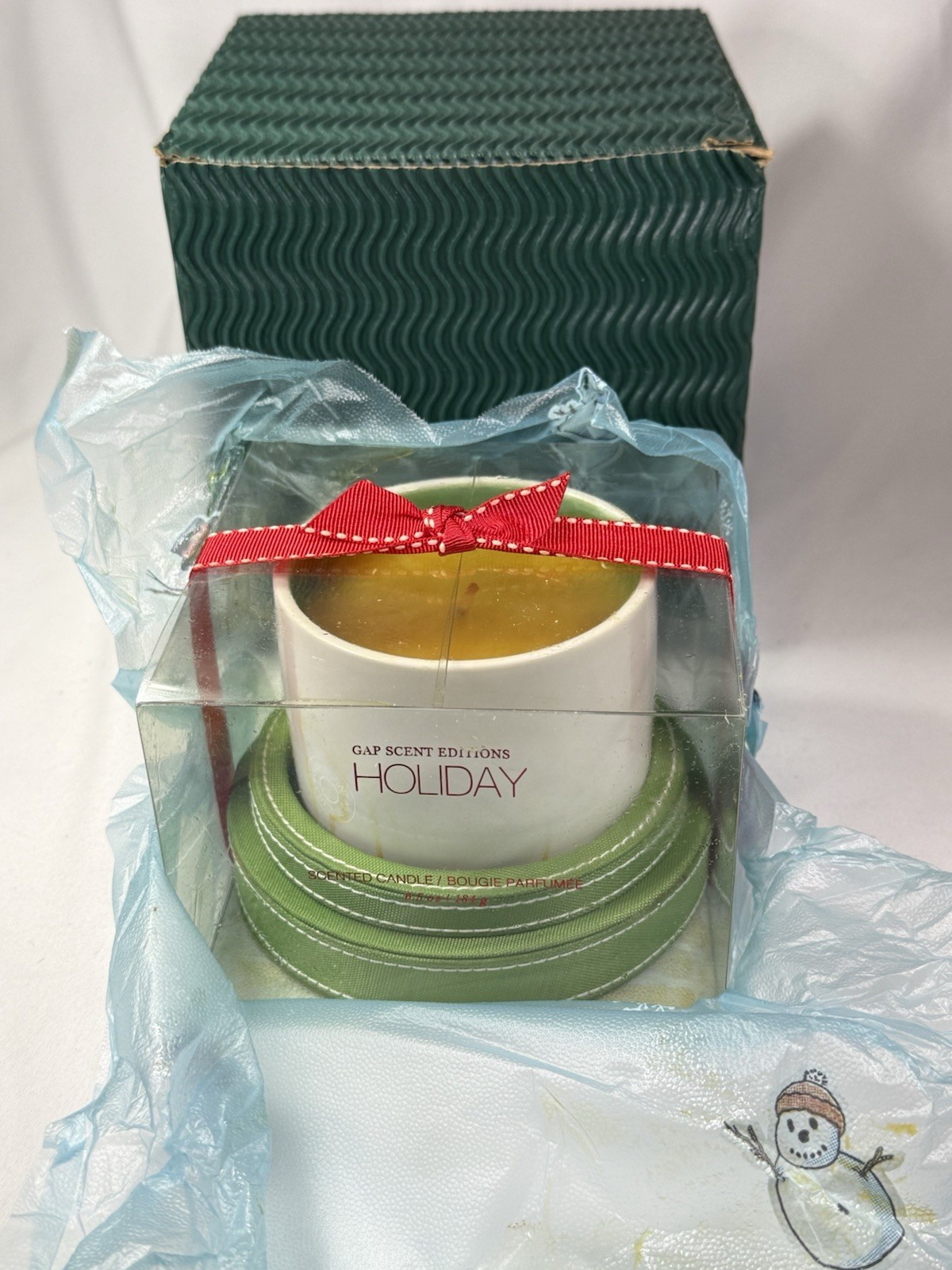 Gap Scent Editions Holiday Candle | Bougie Parfumee Retired 6 Oz New In Box
