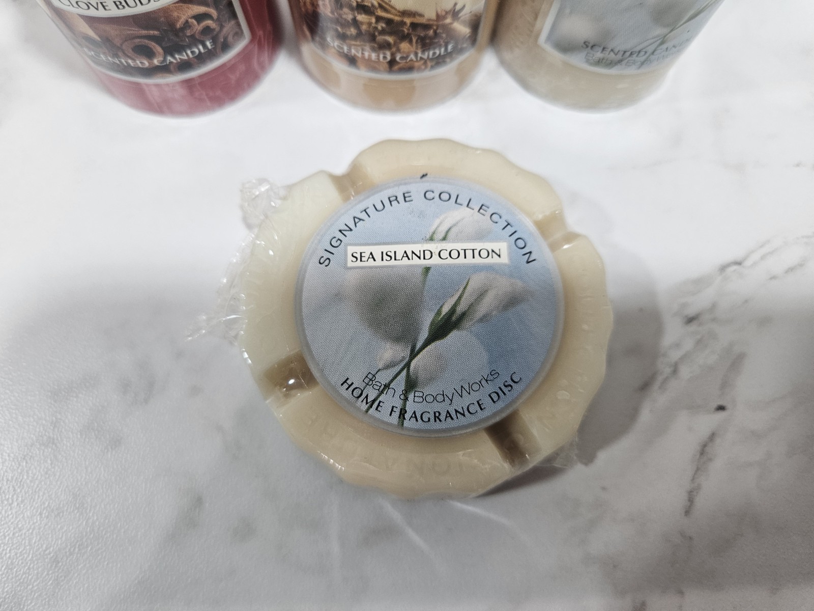 LOT OF (4) NEW SEALED ITEMS SLATKIN & CO. (3) VOTIVES (1) TART