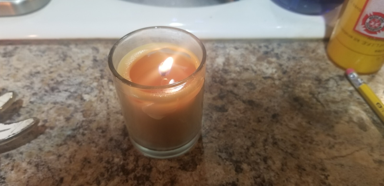 100% Pure Beeswax Honey Scented Votive Candles with Cotton Wix, 100 Pack