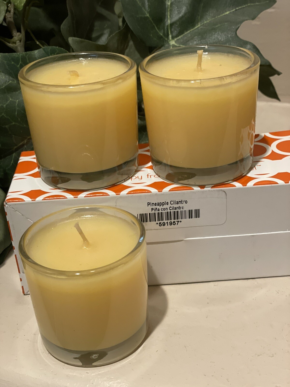 Gold Canyon Candle Volights-Size 3 Pack Pineapple 🍍 Cilantro NIB*