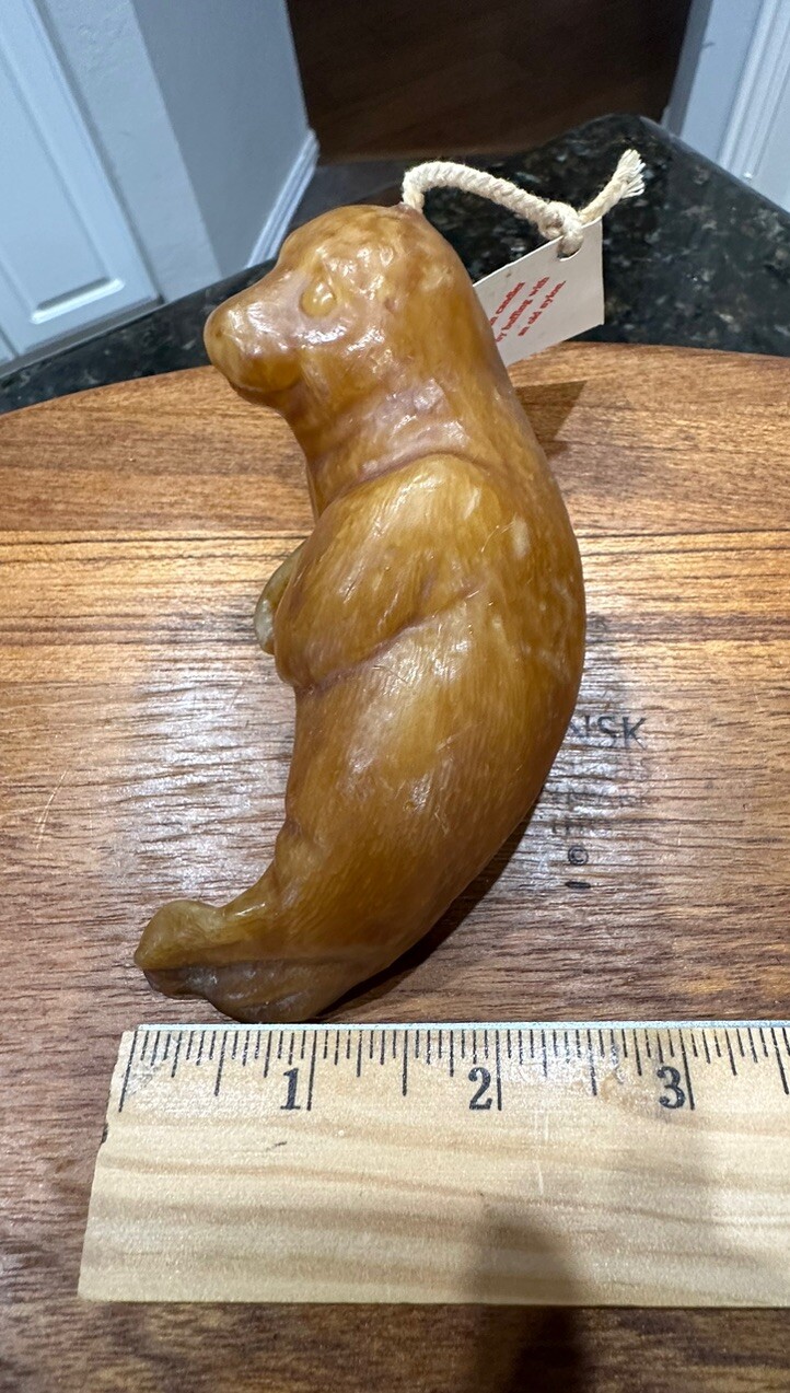 Alaska Candle Factory Seal Candle 4 Inches Unused