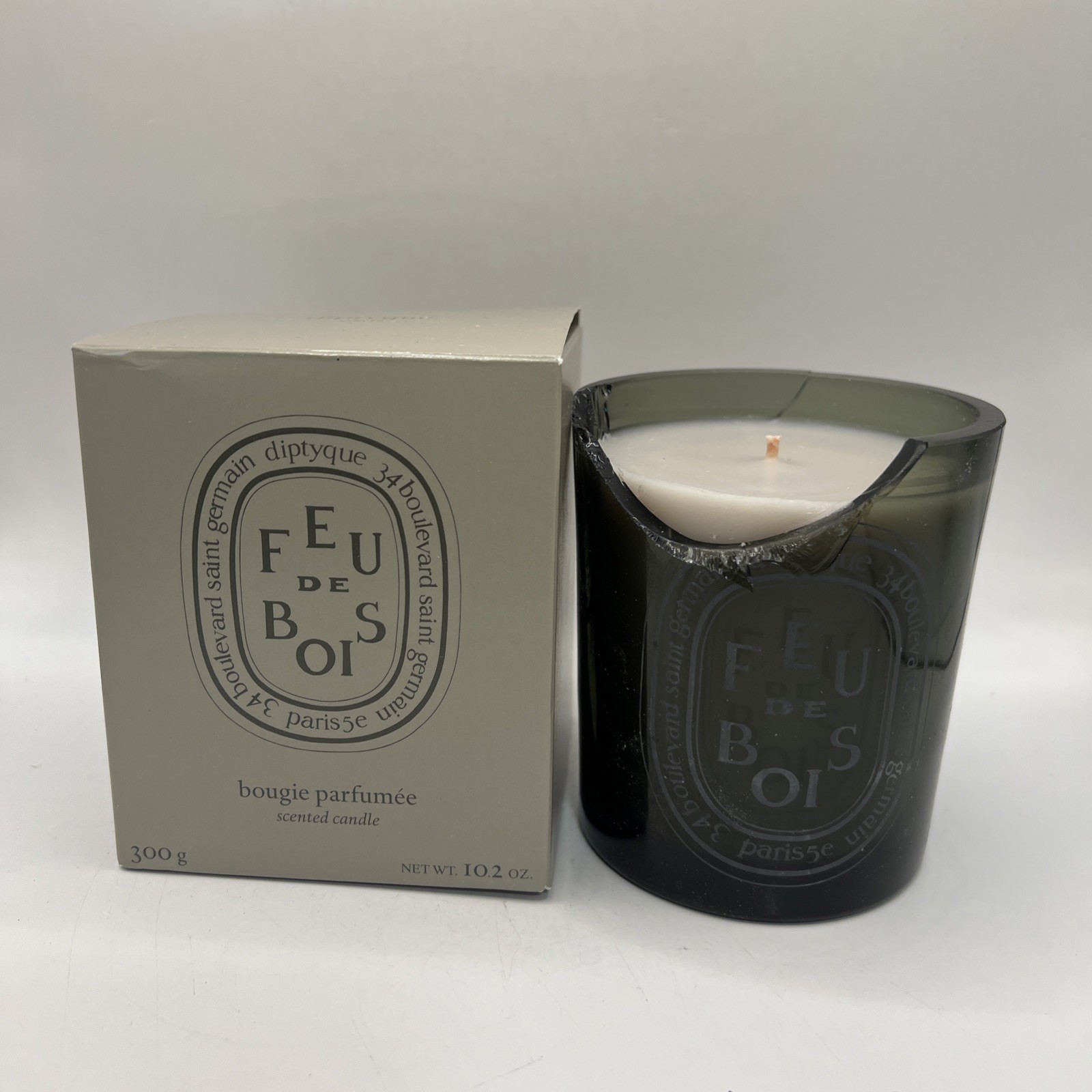 Diptyque Feu de Bois Red Label Scented Candle 10.2oz 300g Luxury Home