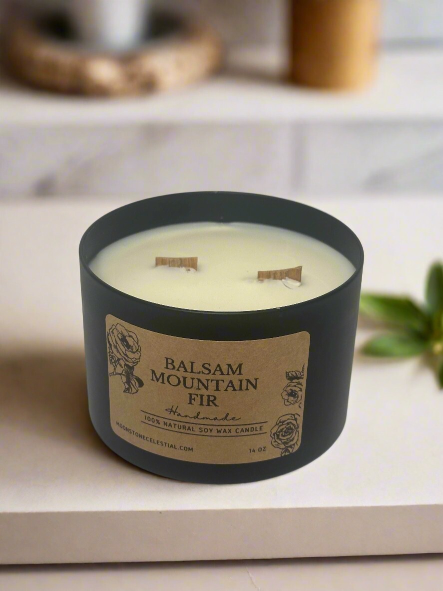 16 oz Dual Wood Wick Soy Wax Candle, Assorted Scents, Scented Candles