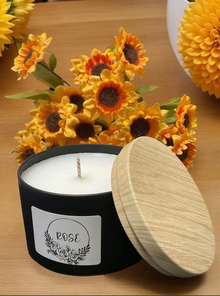 Rose Scented Candle