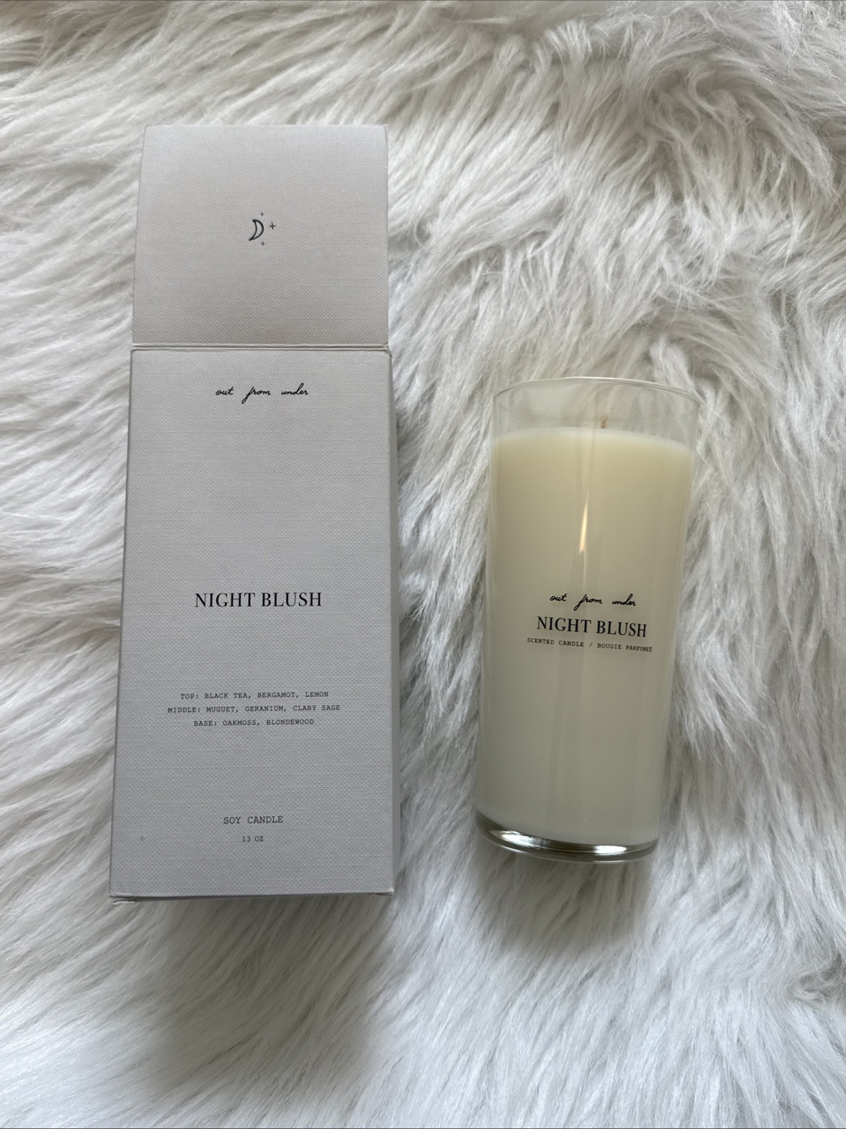Urban Outfitters Out From Under Soy Candle Night Blush 13oz – AS IS