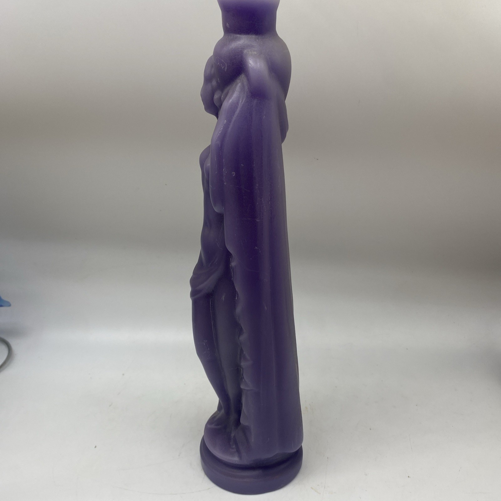 Art Deco Style Nude Woman Candle Lavender