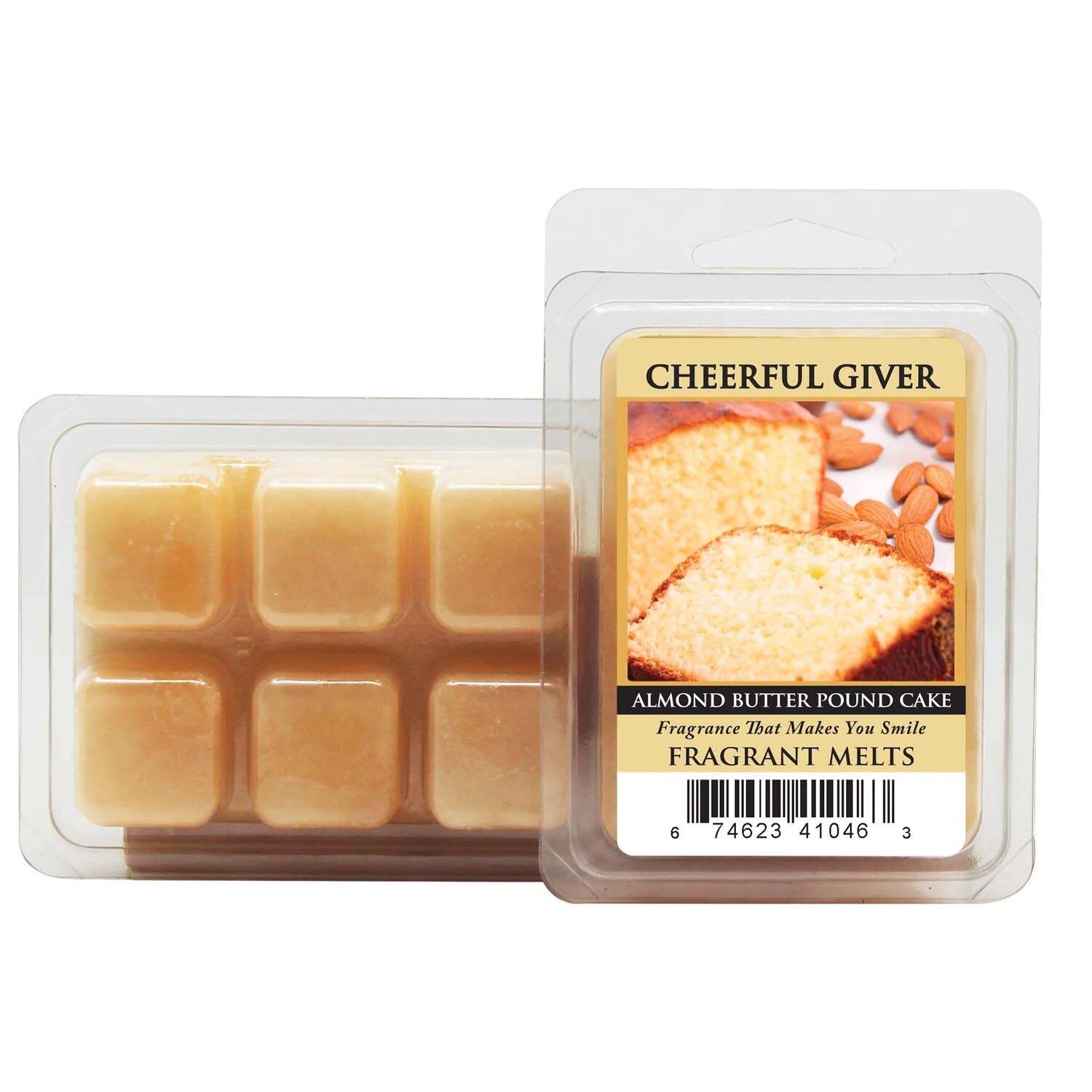 Keepers of the Light Cheerful Candle Fragrant Melts – Almond Butter Pound Cake