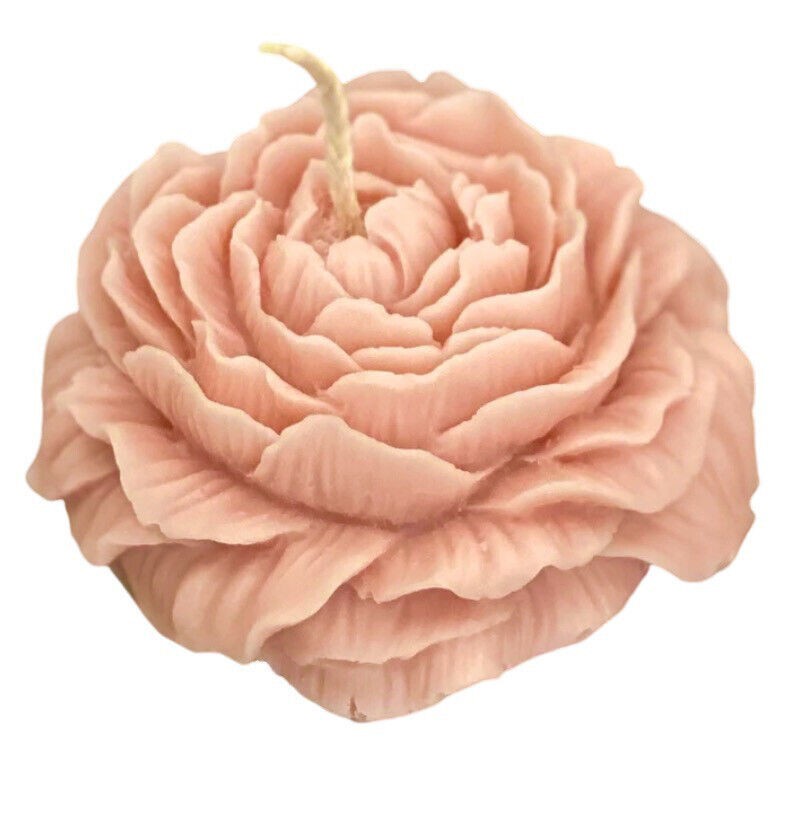 DIY Peony Flower Perfume Scented Candle – 2.5% 3 Natural Essential Oil + Soy Wax