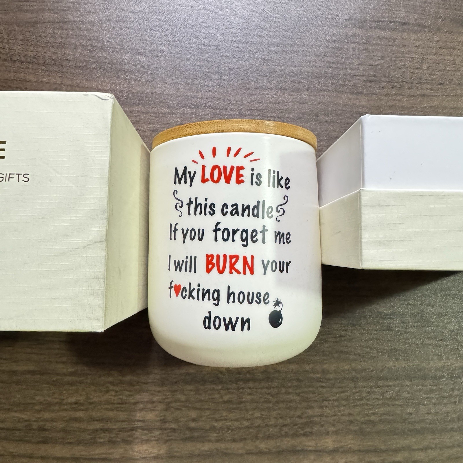 100% Organic Candle Great Scent – Brand New And With The Box