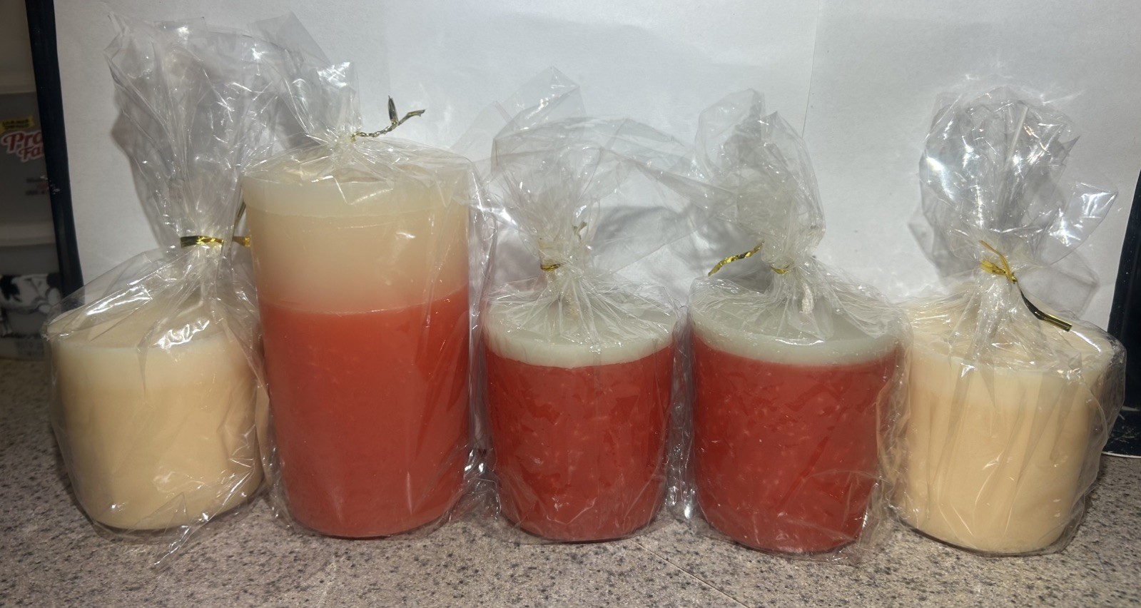 Light of The World Scented Candles Set of 5