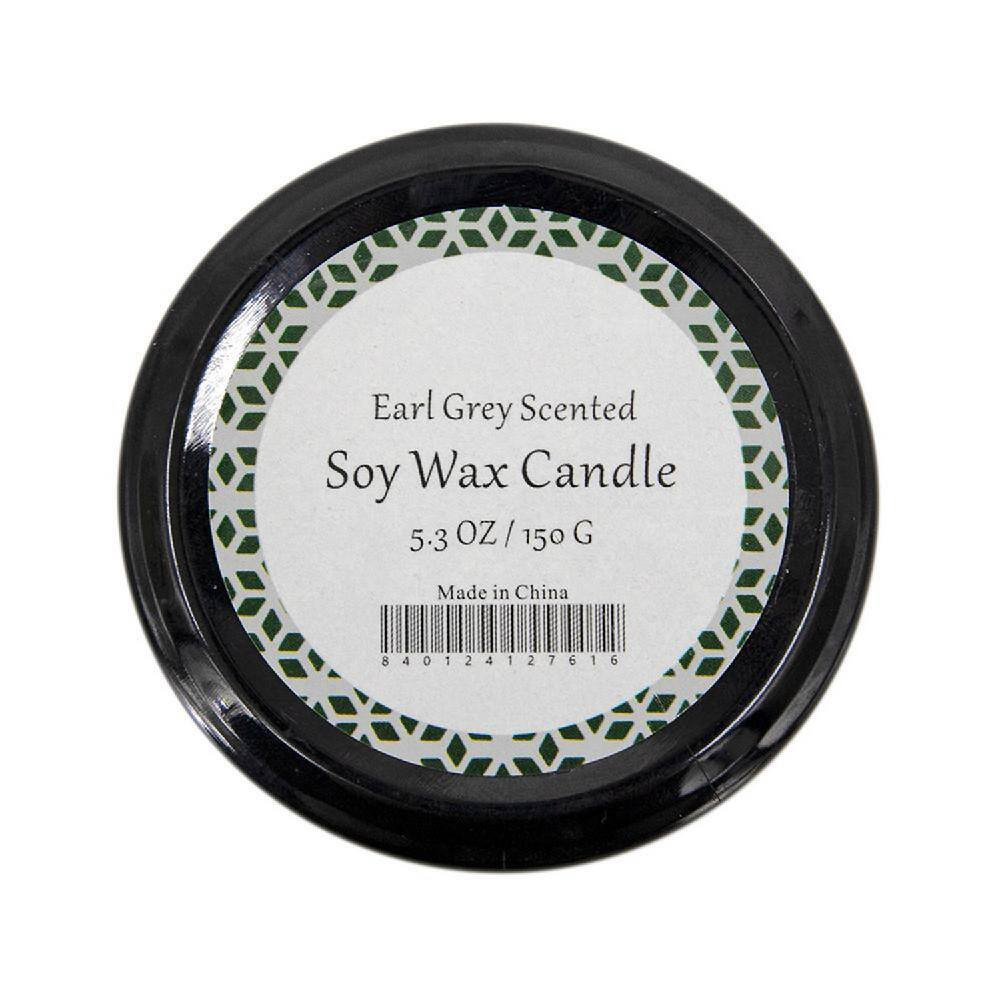 5.2 Oz. White Earl Grey Scented Soy Wax Candles – 28-Hours – (Set of 9)