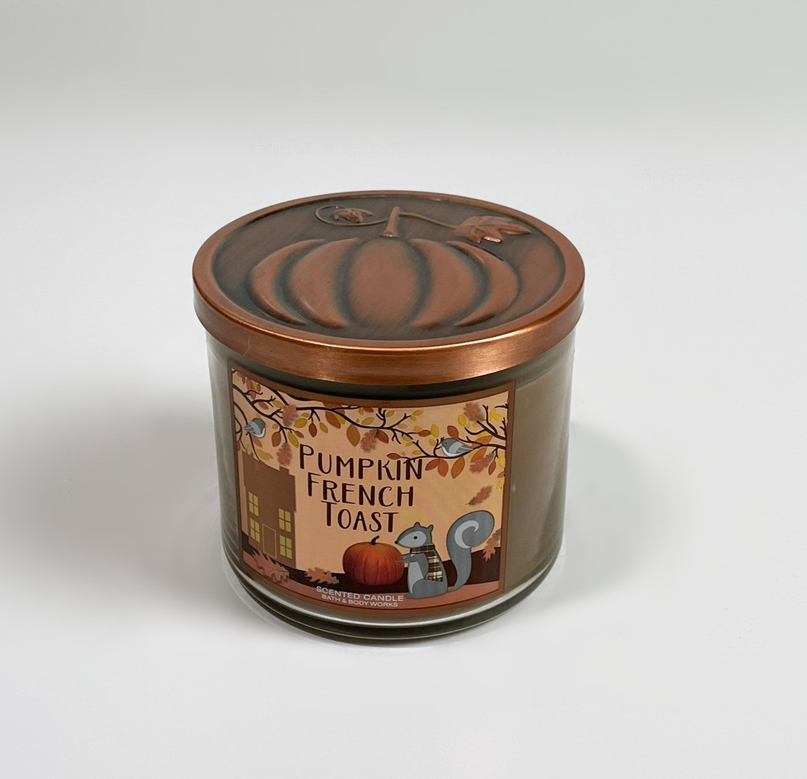 Bath & Body Works Pumpkin French Toast Scented Candle 14.5 oz
